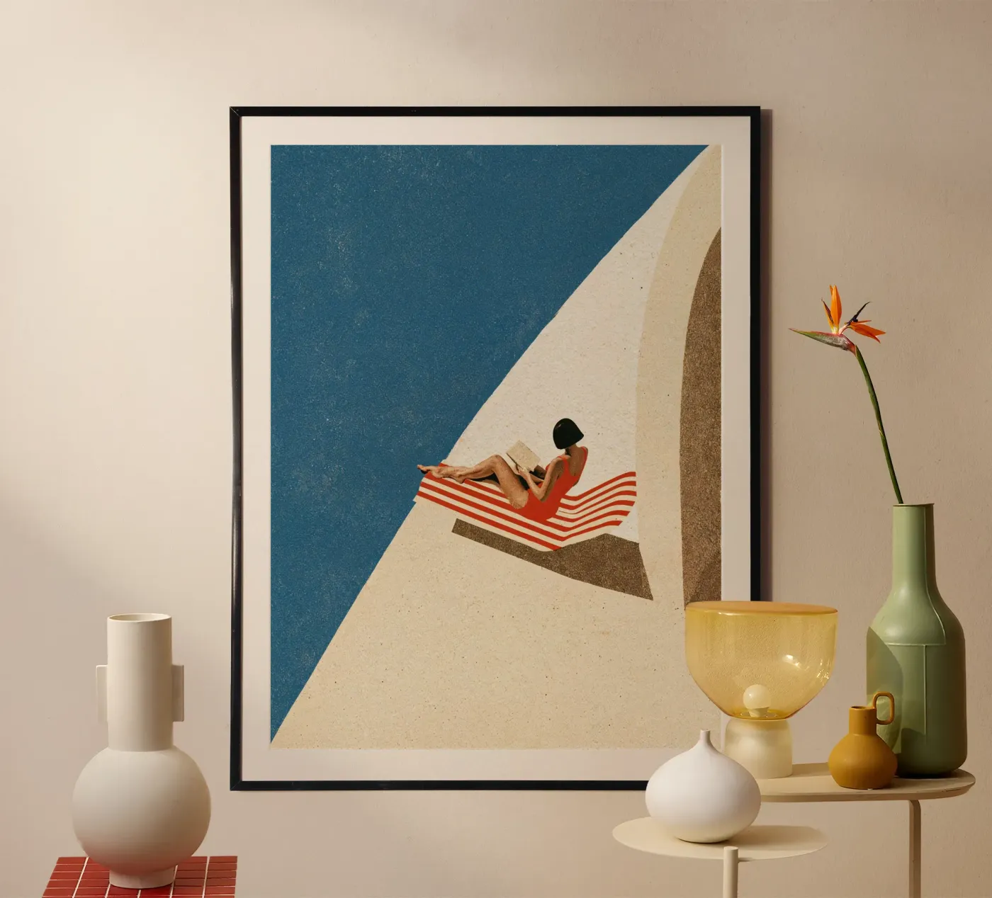 Summer Reading poster da FEMALE LEISURE