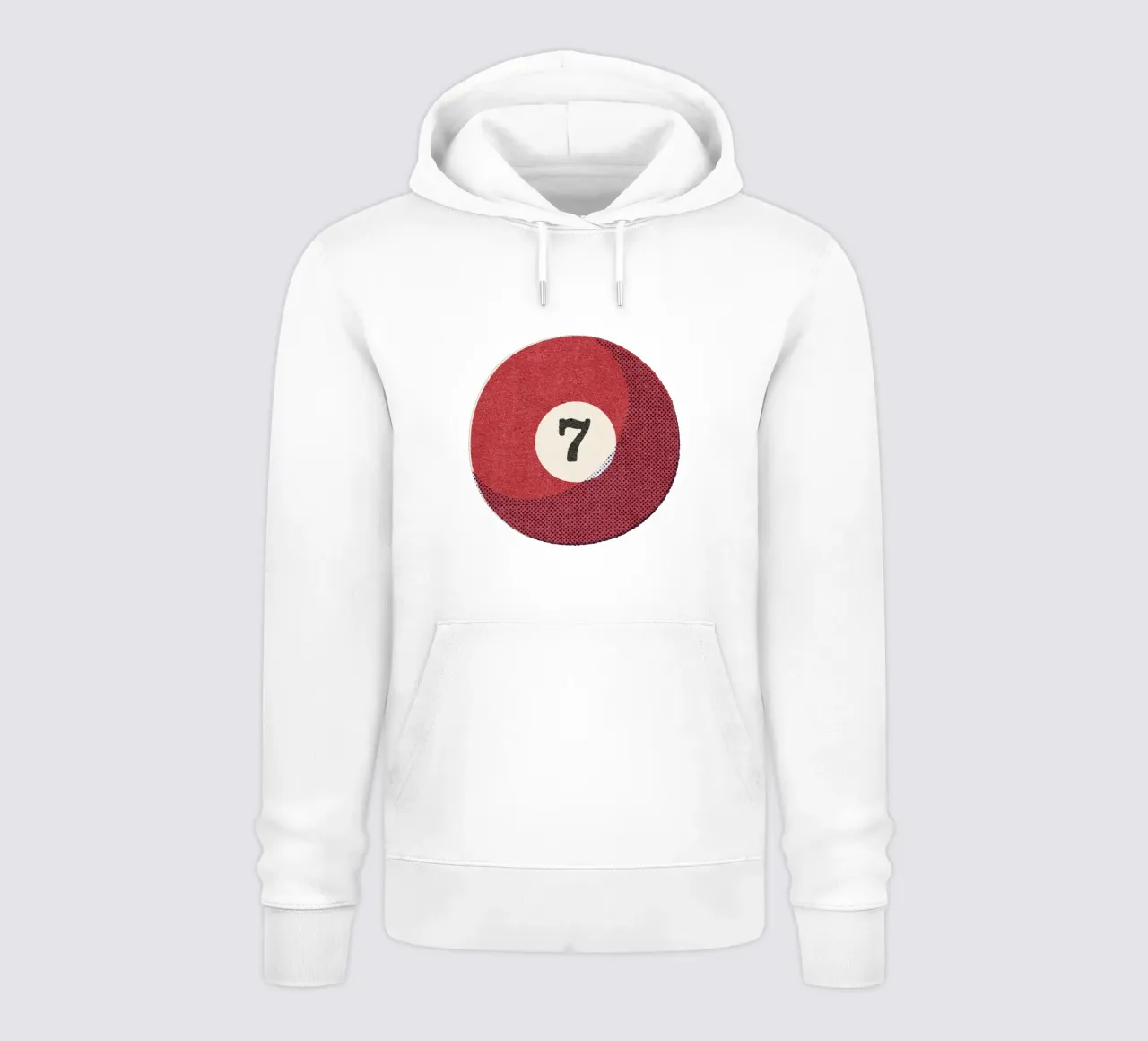 BALLS - Billiards - Ball 7 felpa con cappuccio da DANIEL COULMANN