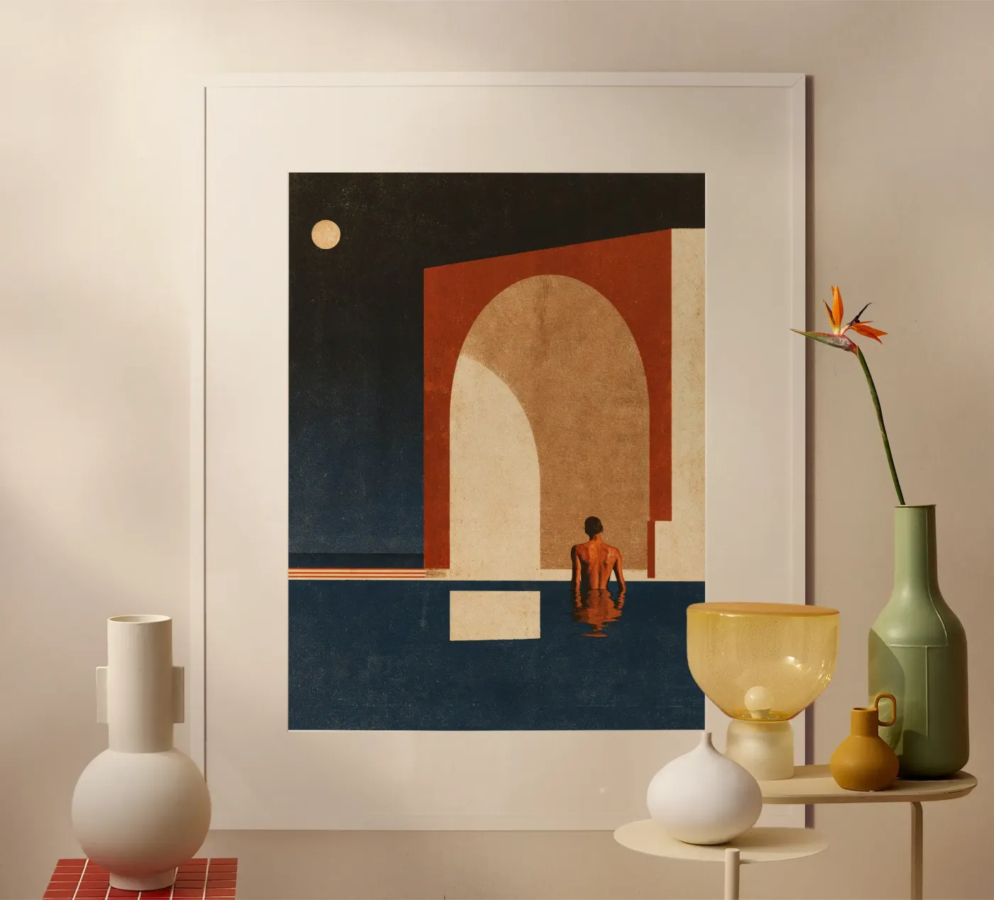 Midnight Swim poster da FEMALE LEISURE
