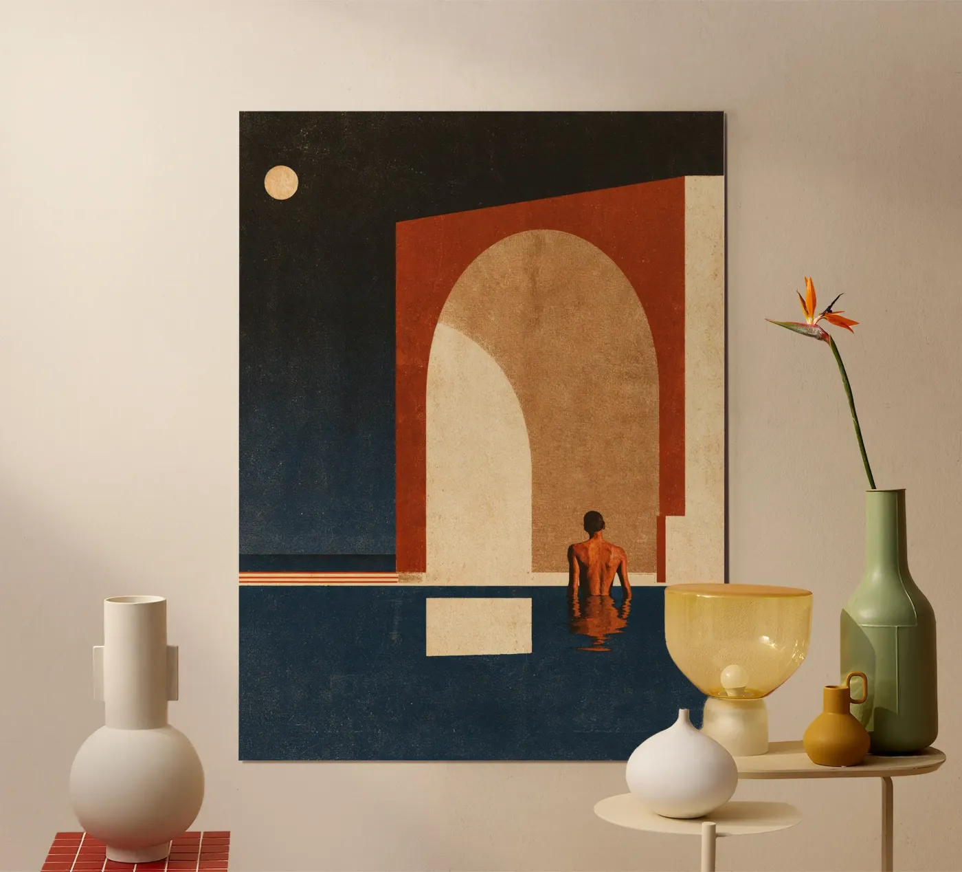 Midnight Swim poster da FEMALE LEISURE