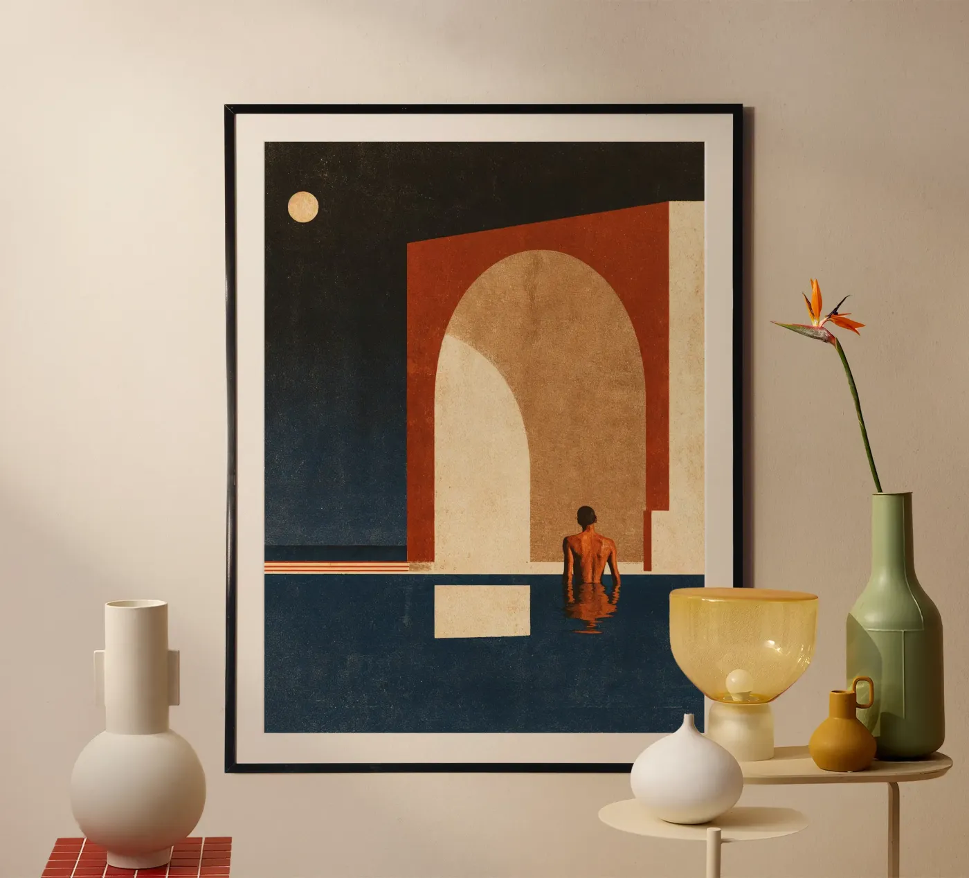 Midnight Swim poster da FEMALE LEISURE