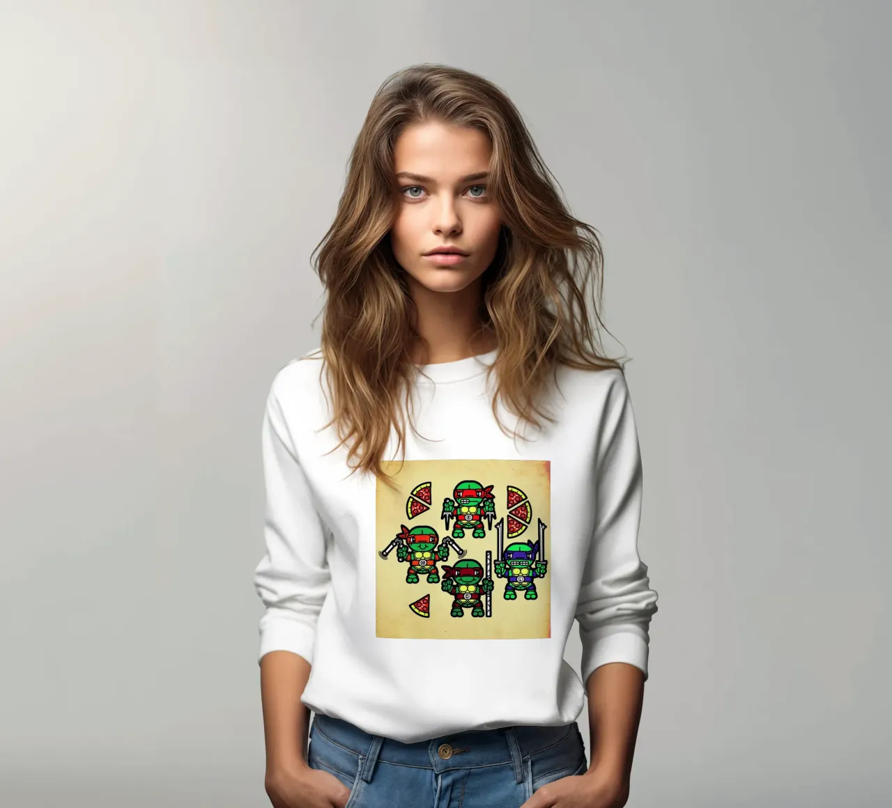 Pizza Party Sweatshirt von Chobopop