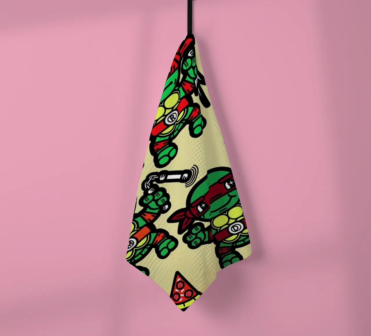 Pizza Party canovaccio da cucina da Chobopop