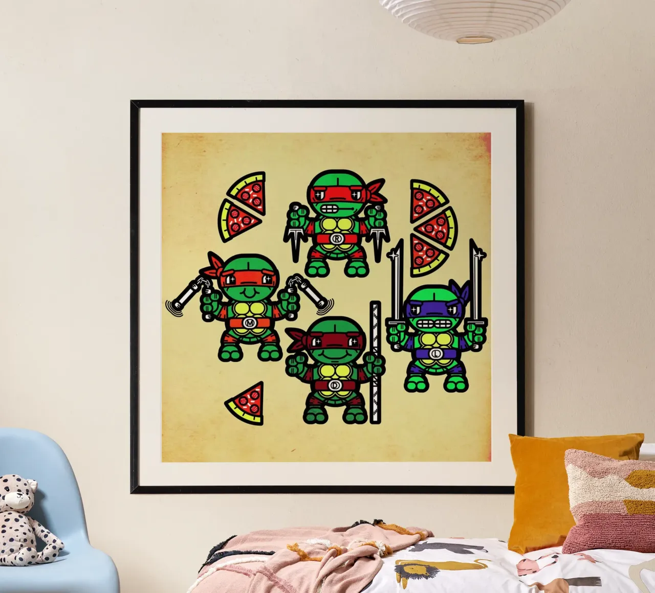 Pizza Party poster da Chobopop