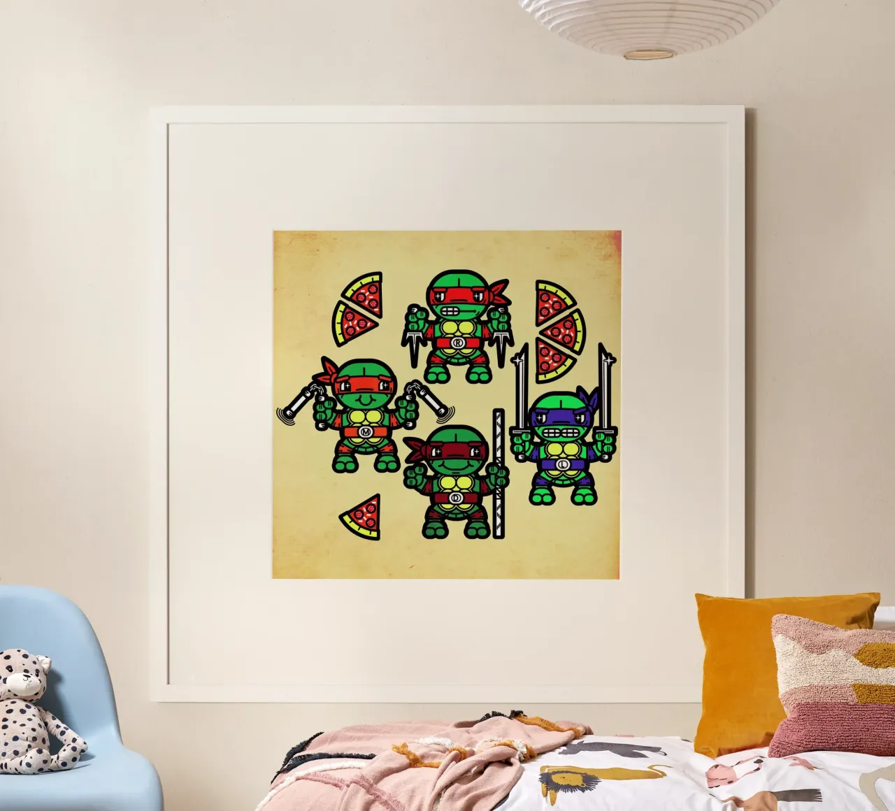 Pizza Party poster da Chobopop