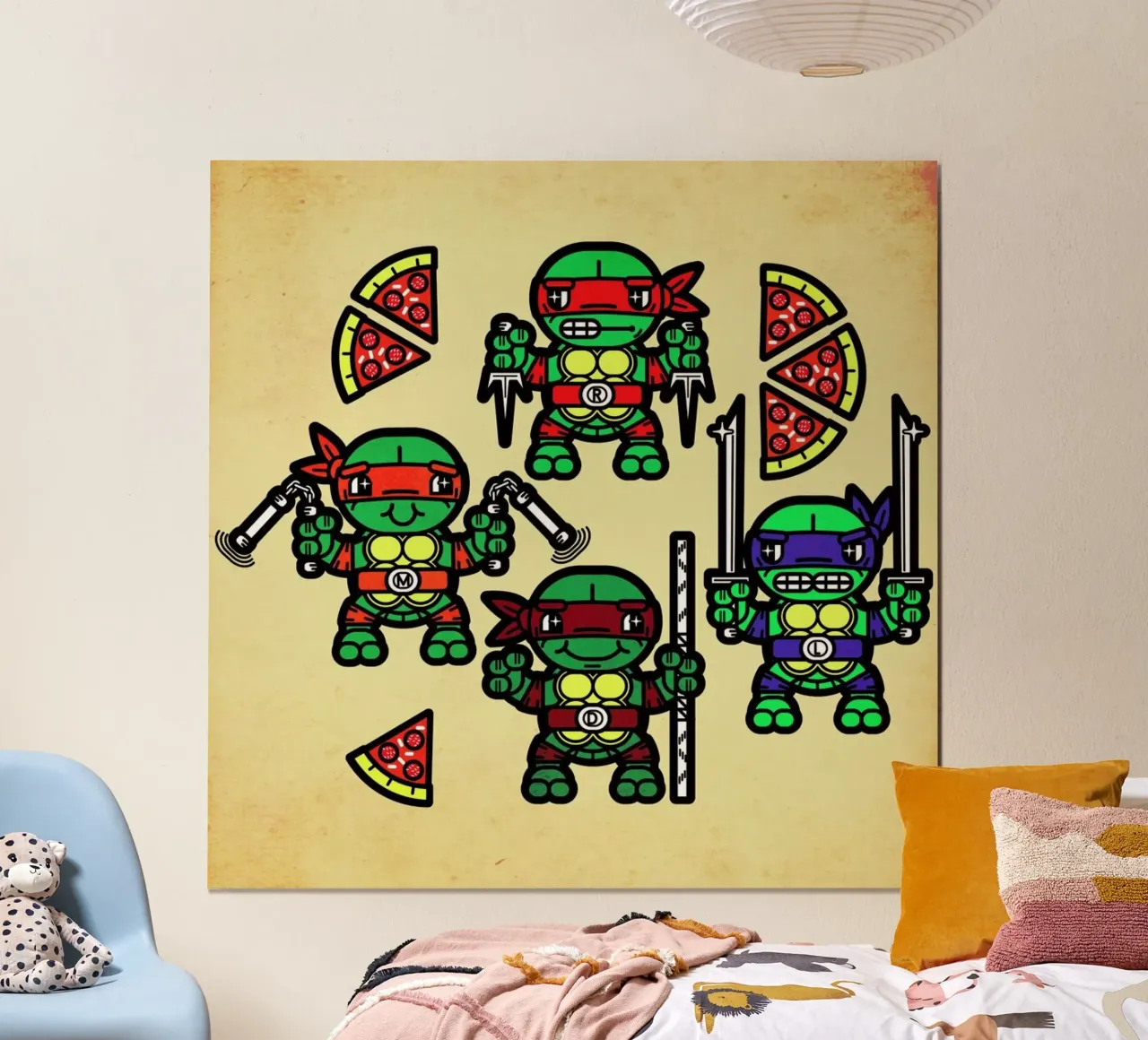 Pizza Party poster da Chobopop