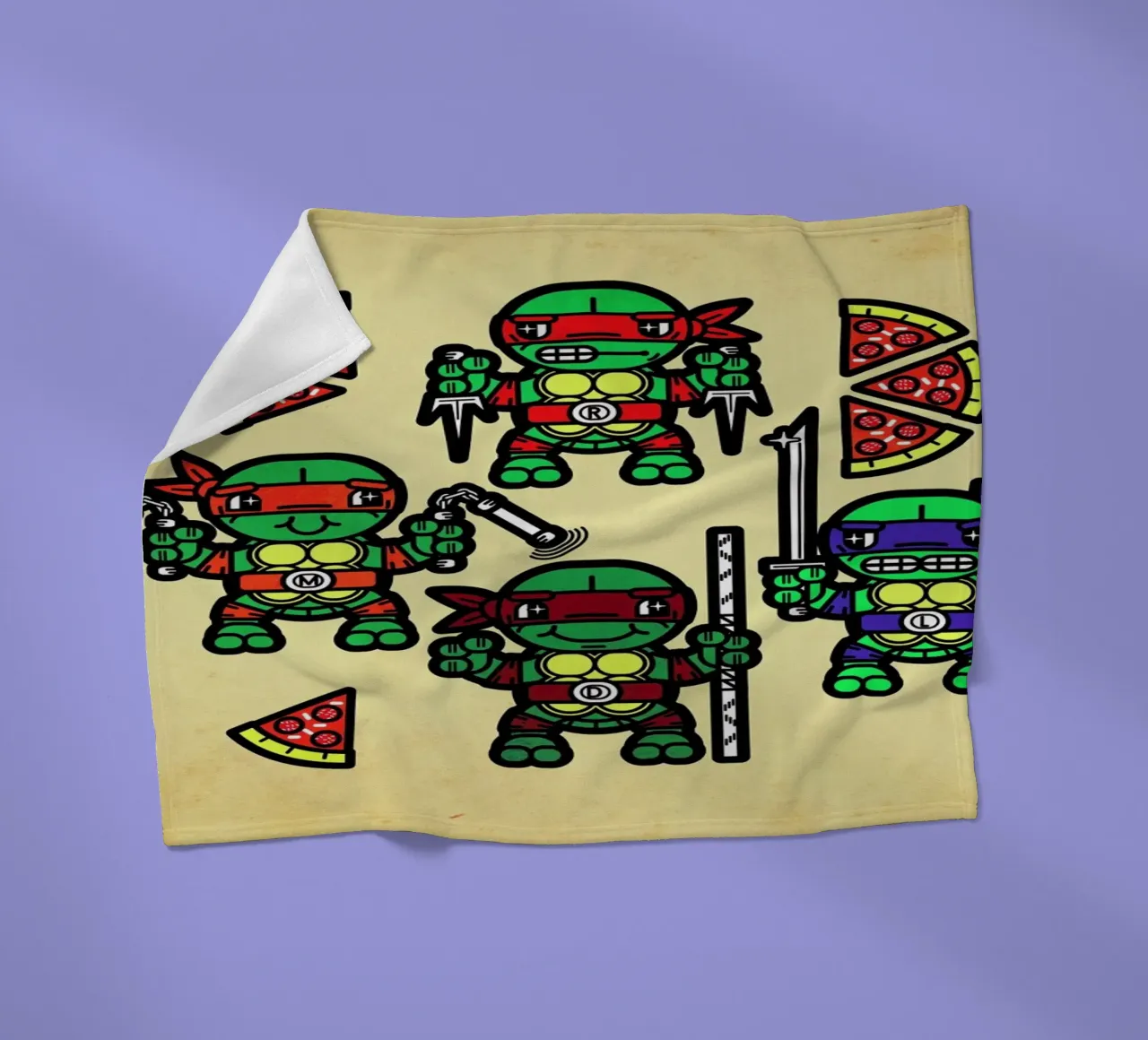 Pizza Party coperta in pile da Chobopop