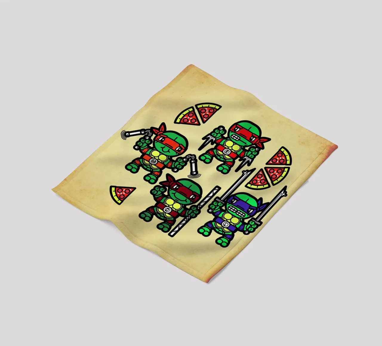 Pizza Party coperta in pile da Chobopop