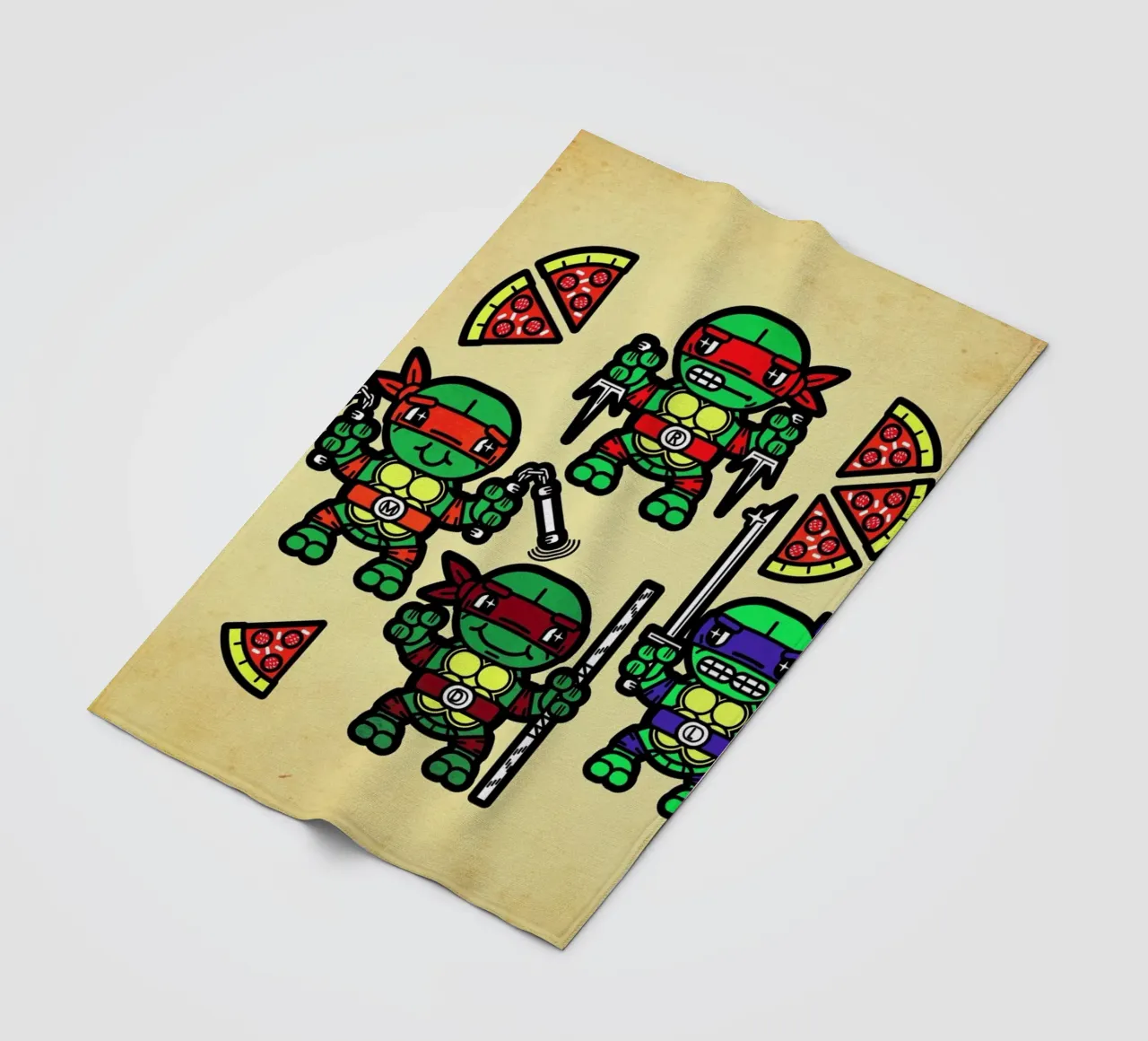 Pizza Party coperta in pile da Chobopop