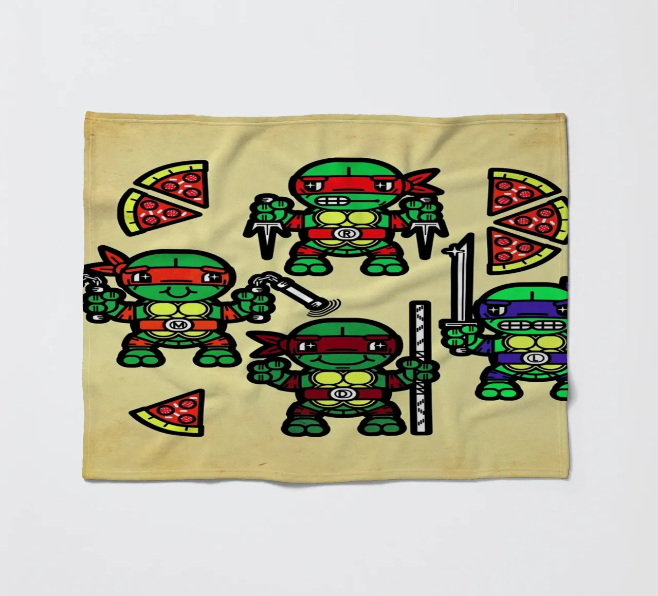 Pizza Party coperta in pile da Chobopop