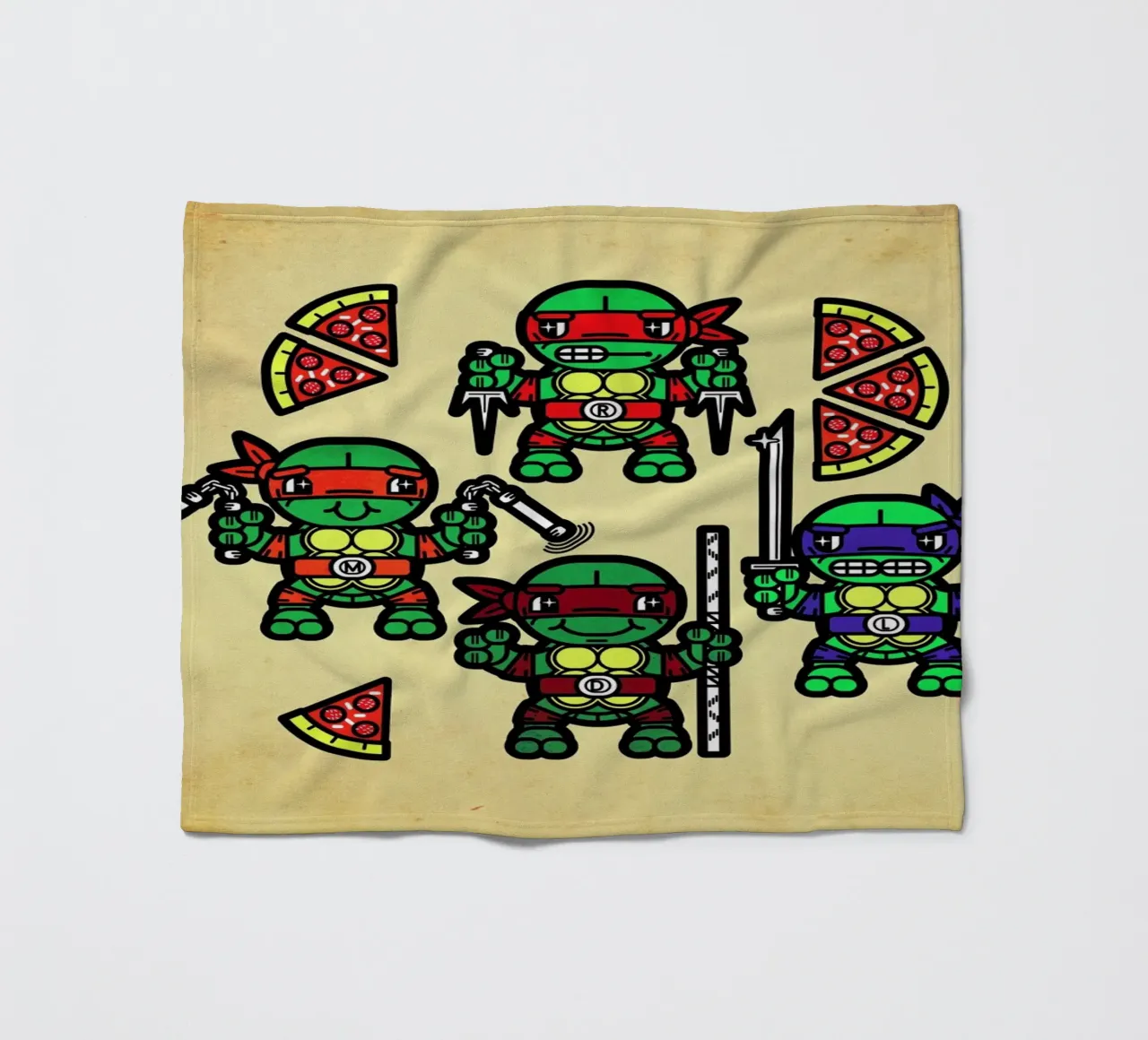 Pizza Party coperta in pile da Chobopop