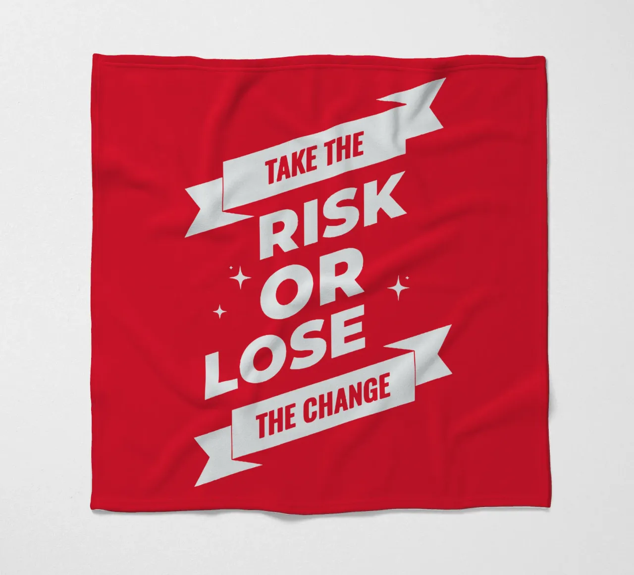 Take the risk or lose the Change Fleecedecke von Gunawan Rb