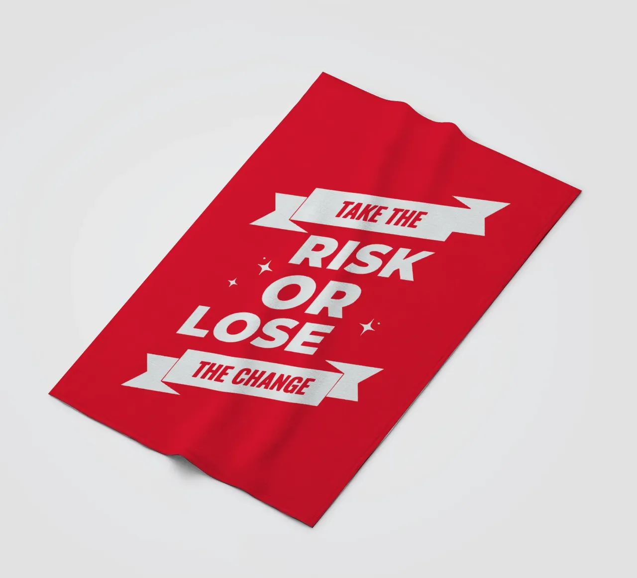 Take the risk or lose the Change Fleecedecke von Gunawan Rb