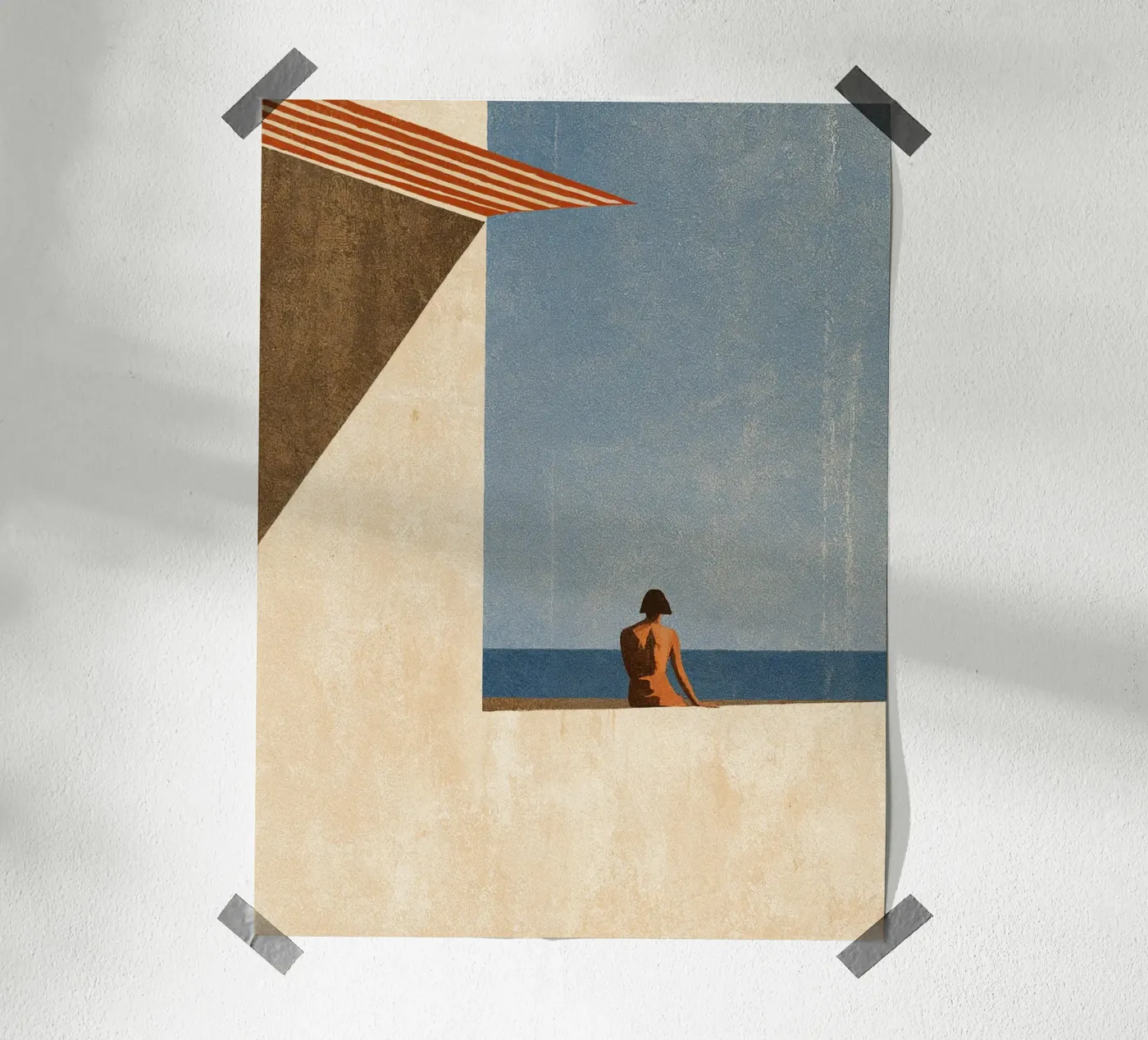 Endless Blue poster van FEMALE LEISURE