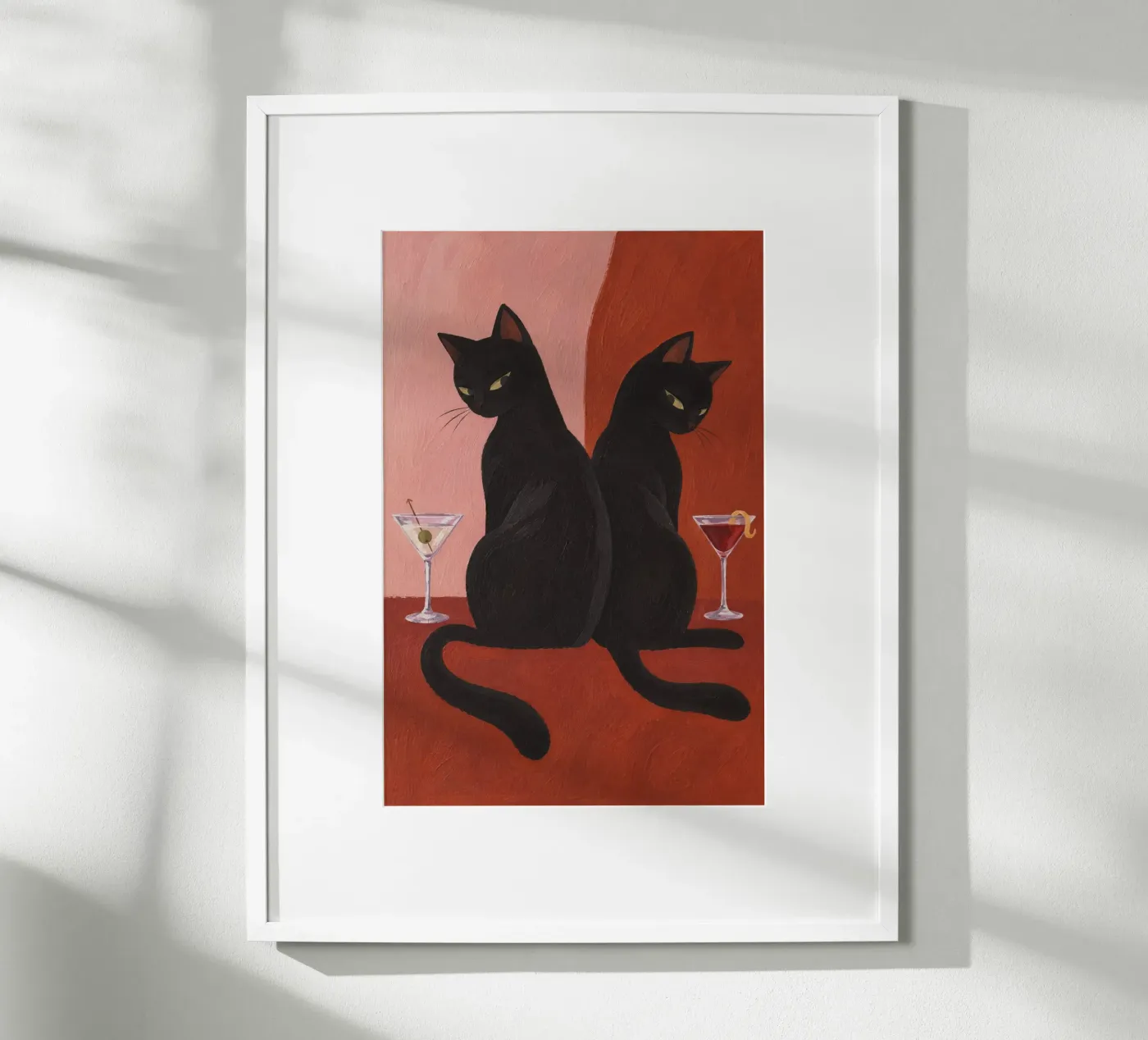 Gatti e cocktail poster da Kunstsache Food