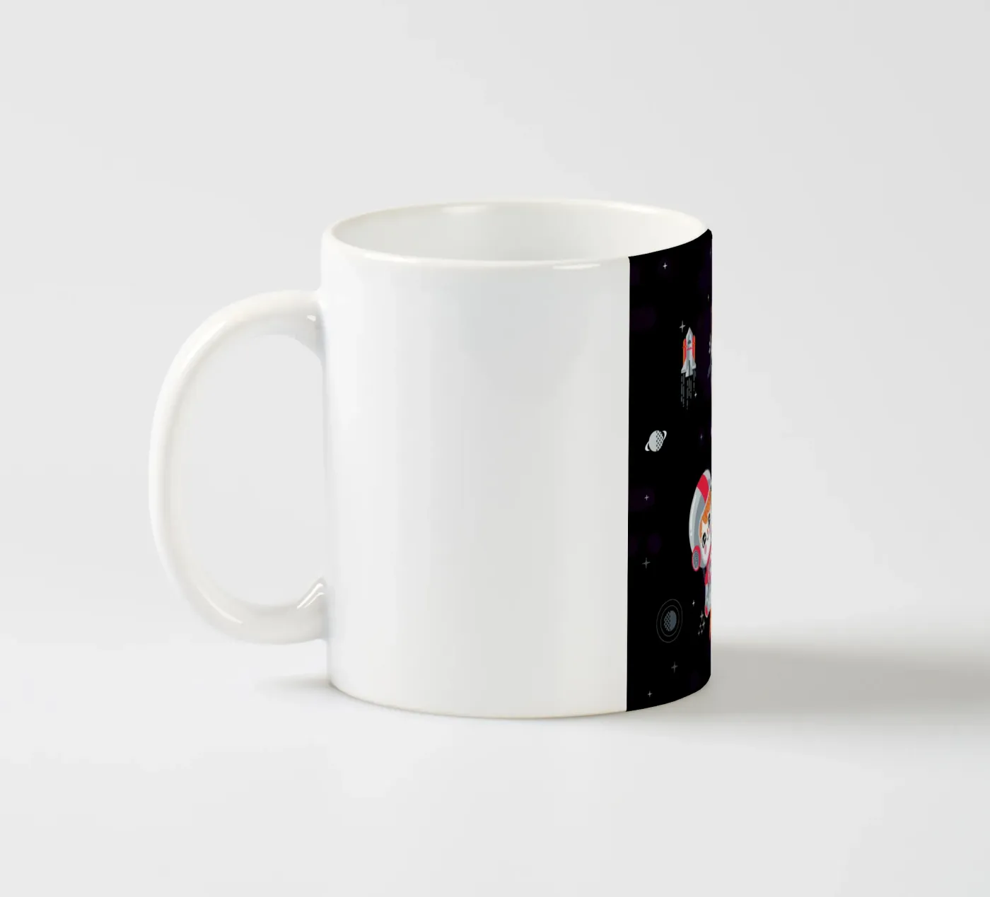 Space Rock ceramic mug by Chobopop