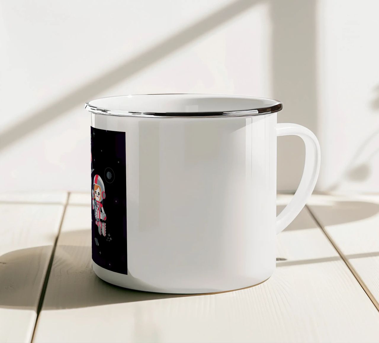 Space Rock tazza in smalto da Chobopop