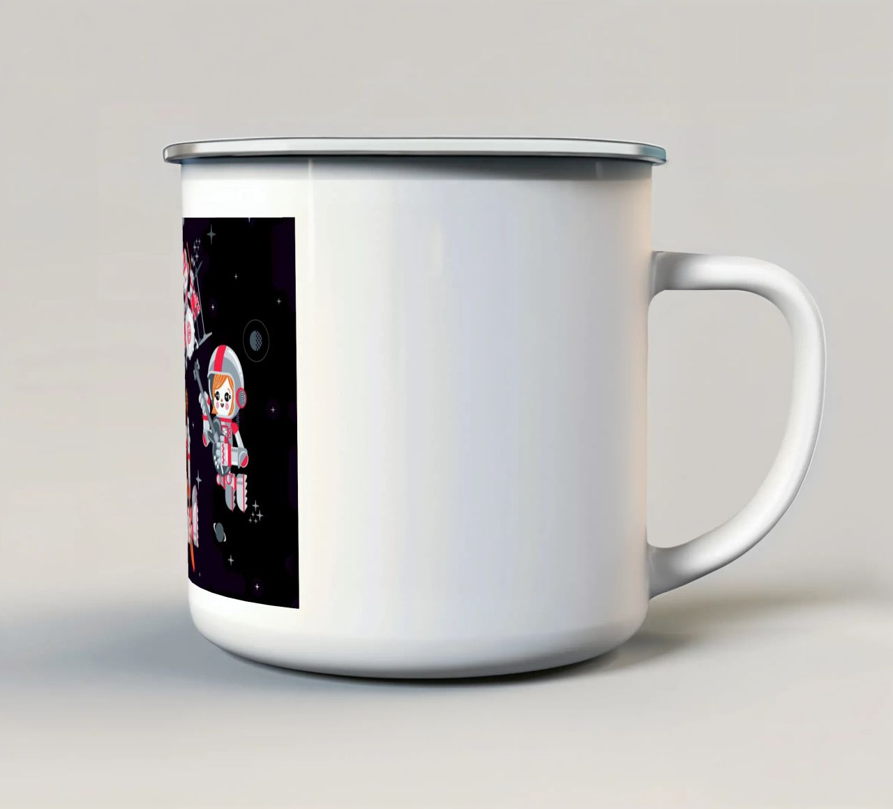 Space Rock tazza in smalto da Chobopop