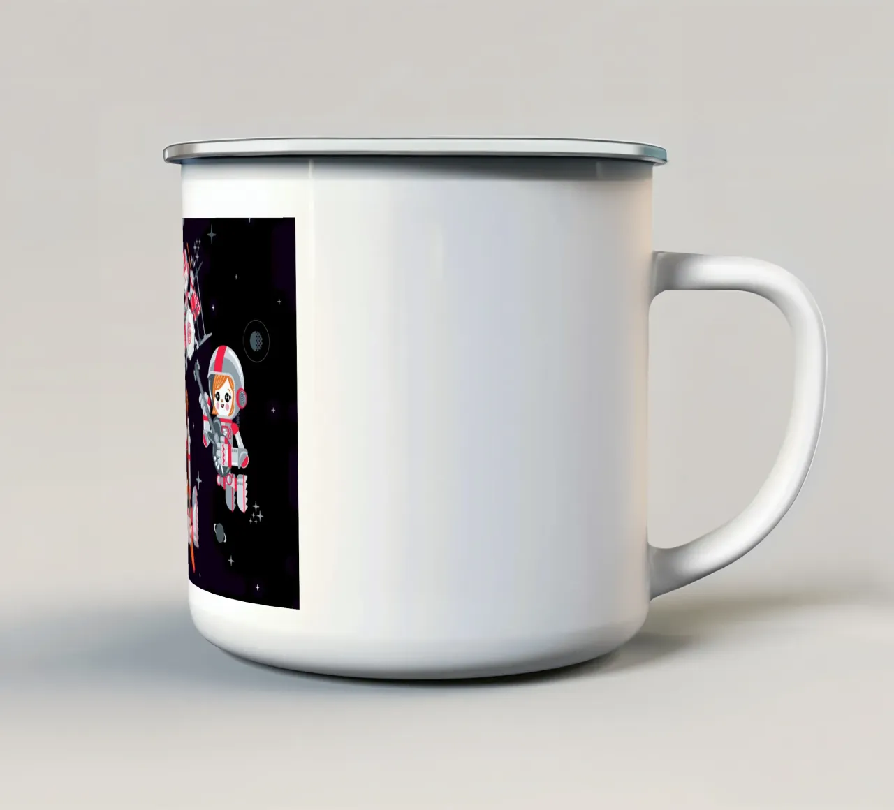 Space Rock tazza in smalto da Chobopop