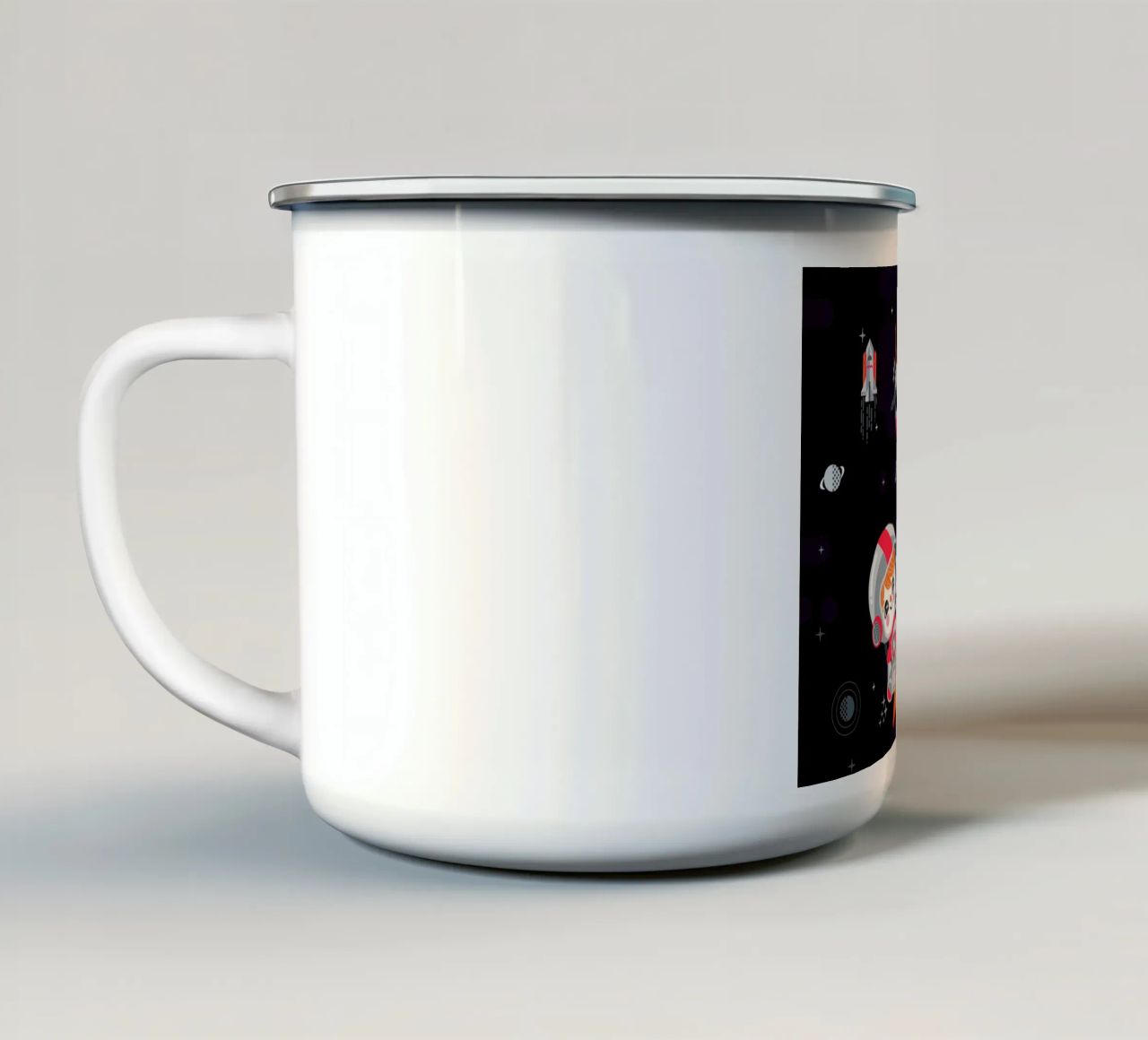 Space Rock tazza in smalto da Chobopop