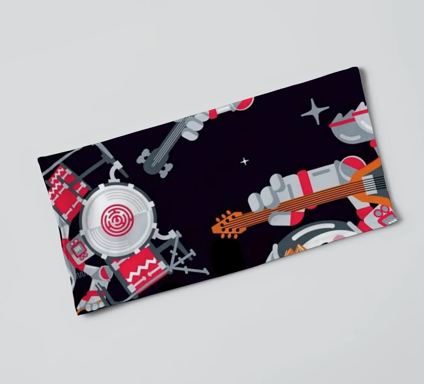 Space Rock badhanddoek van Chobopop