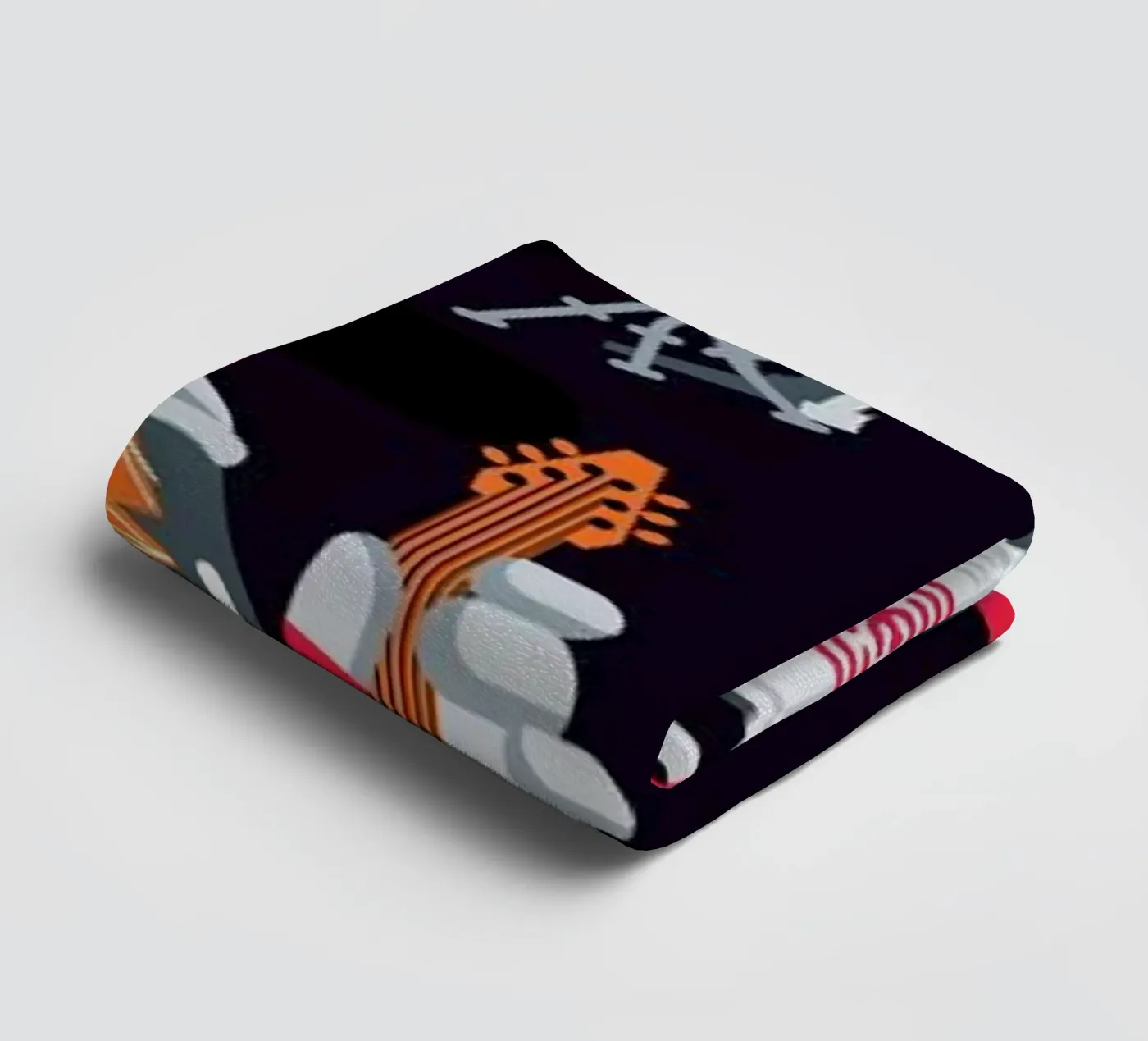 Space Rock badhanddoek van Chobopop