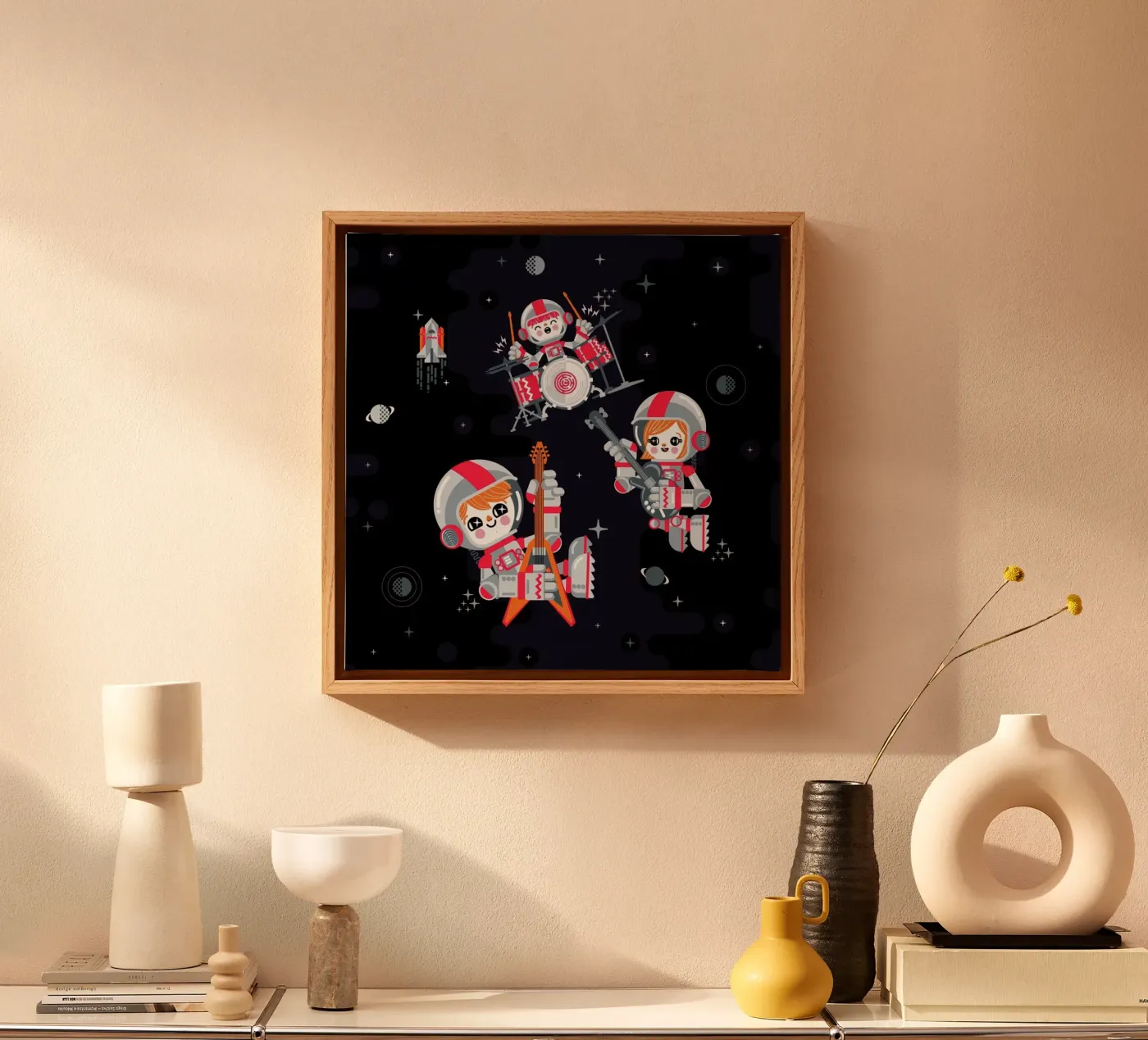 Space Rock tela da Chobopop