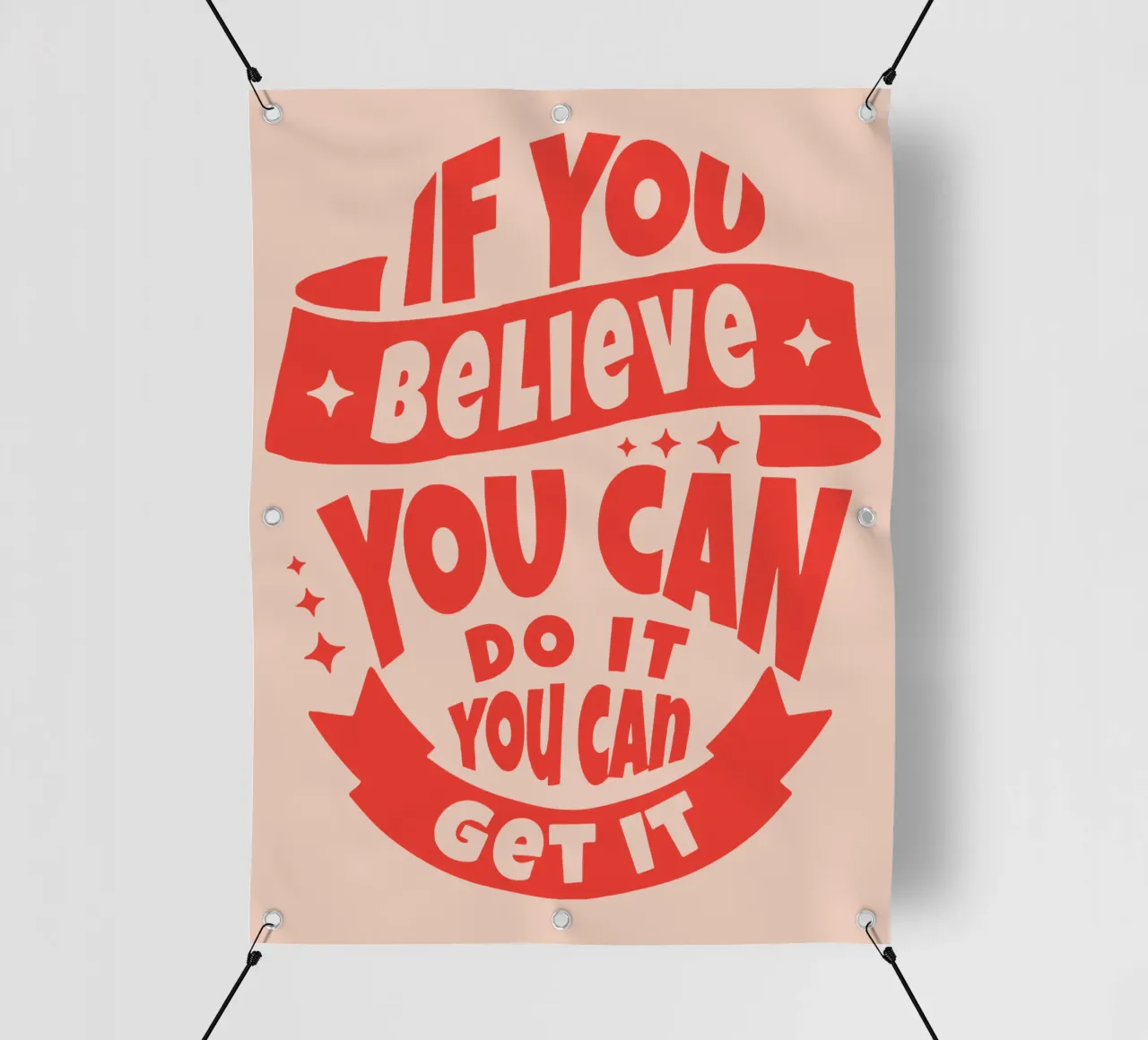 If You Believe , You can do it pvc cover by Gunawan Rb