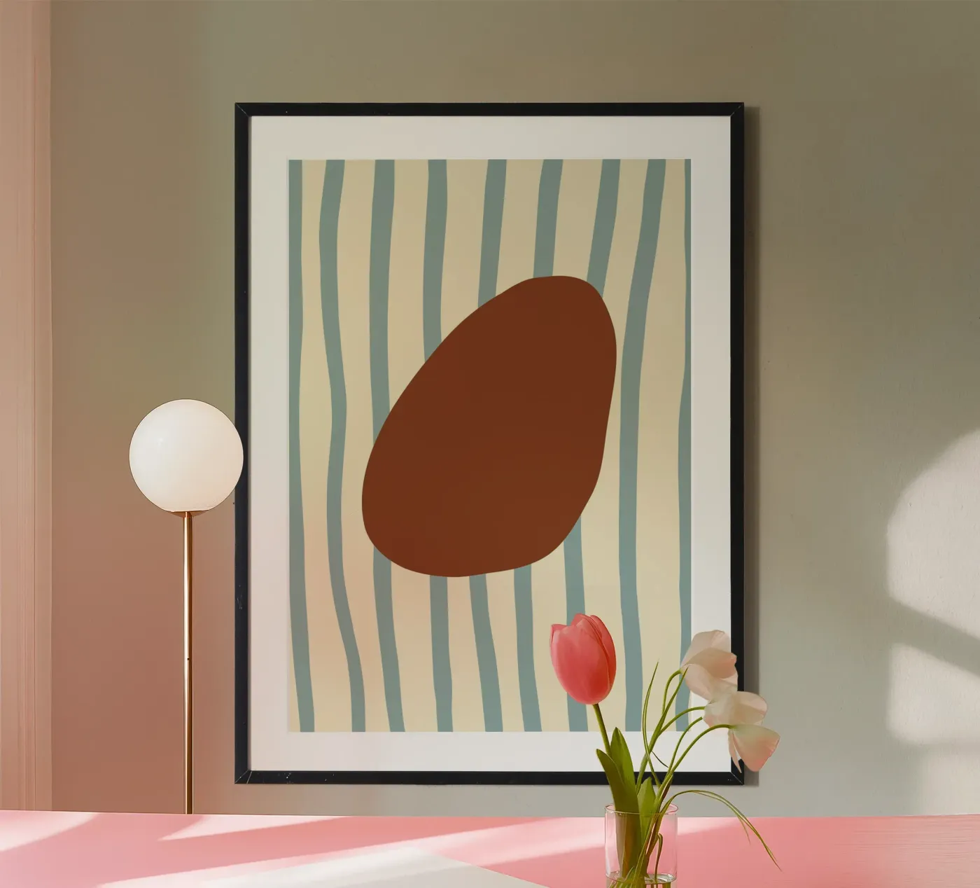Soft Stone poster by No Straight Lines