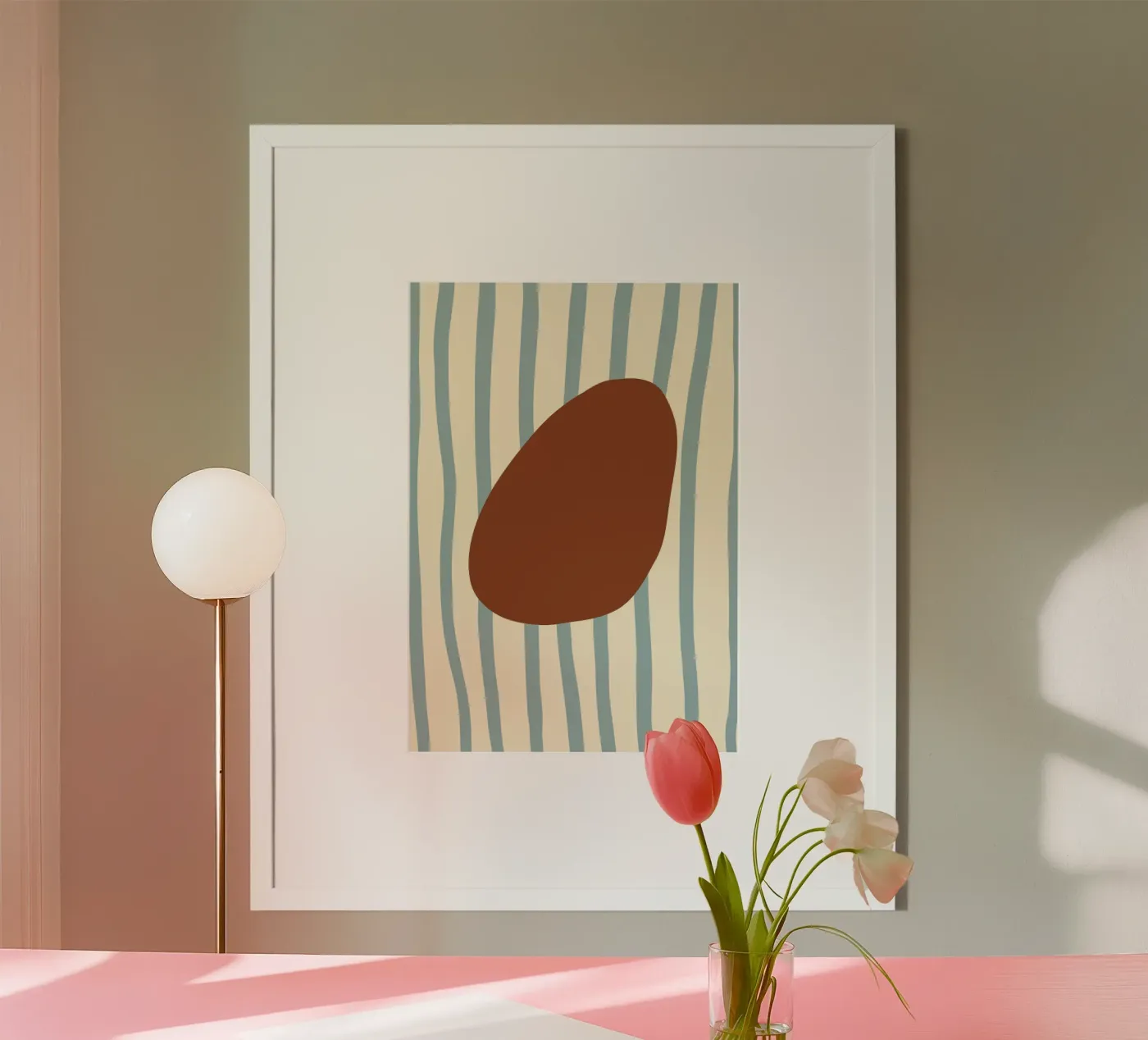 Soft Stone poster by No Straight Lines