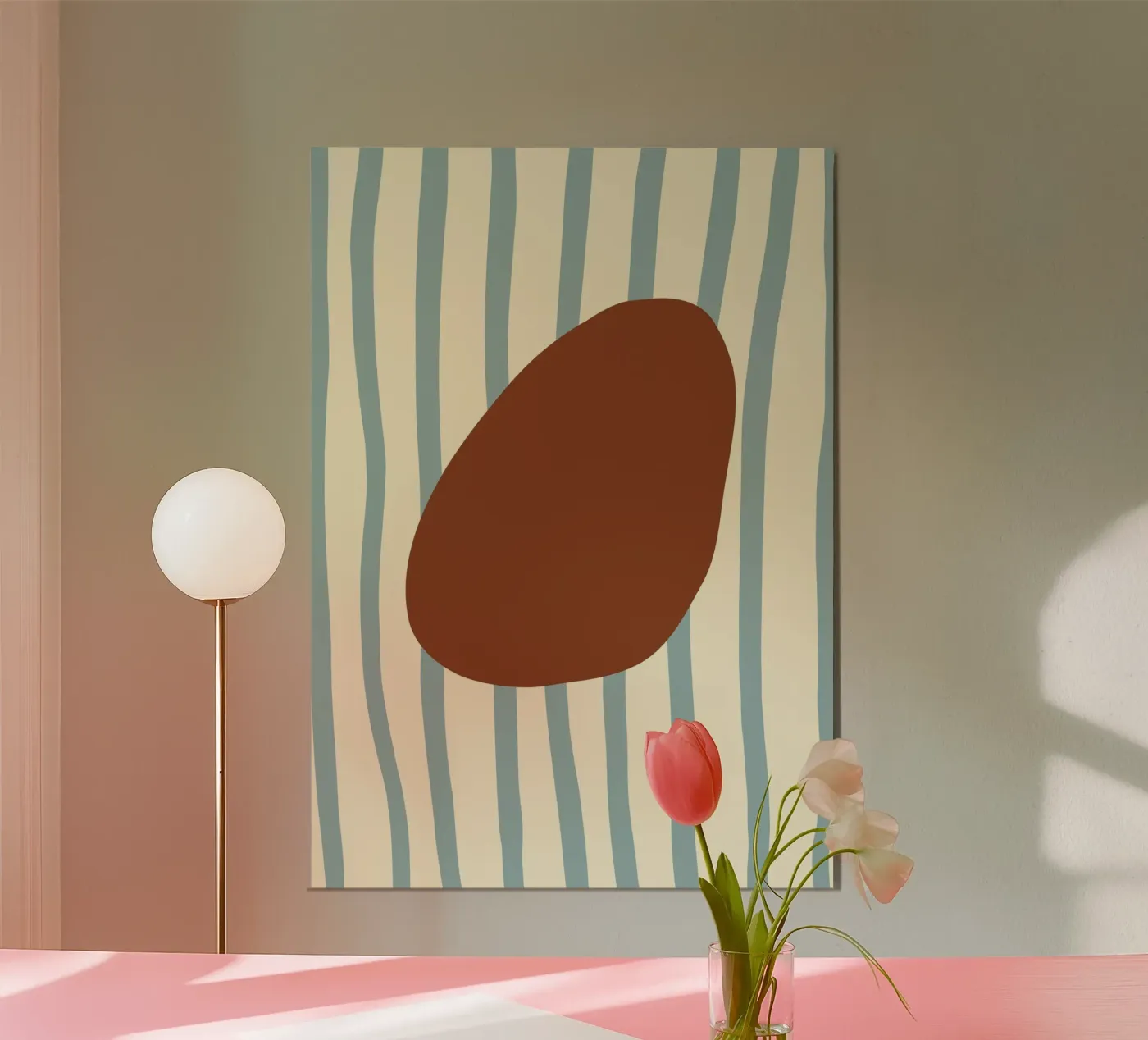 Soft Stone poster by No Straight Lines