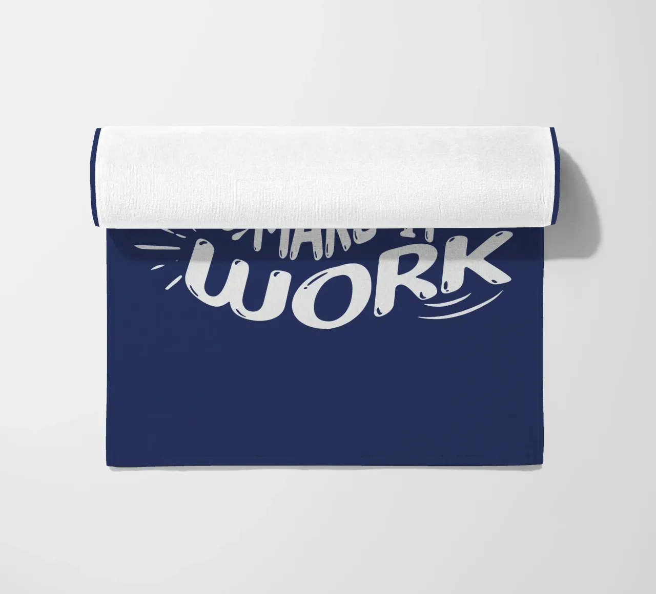 it Will Never be Perfect beach towel by Gunawan Rb