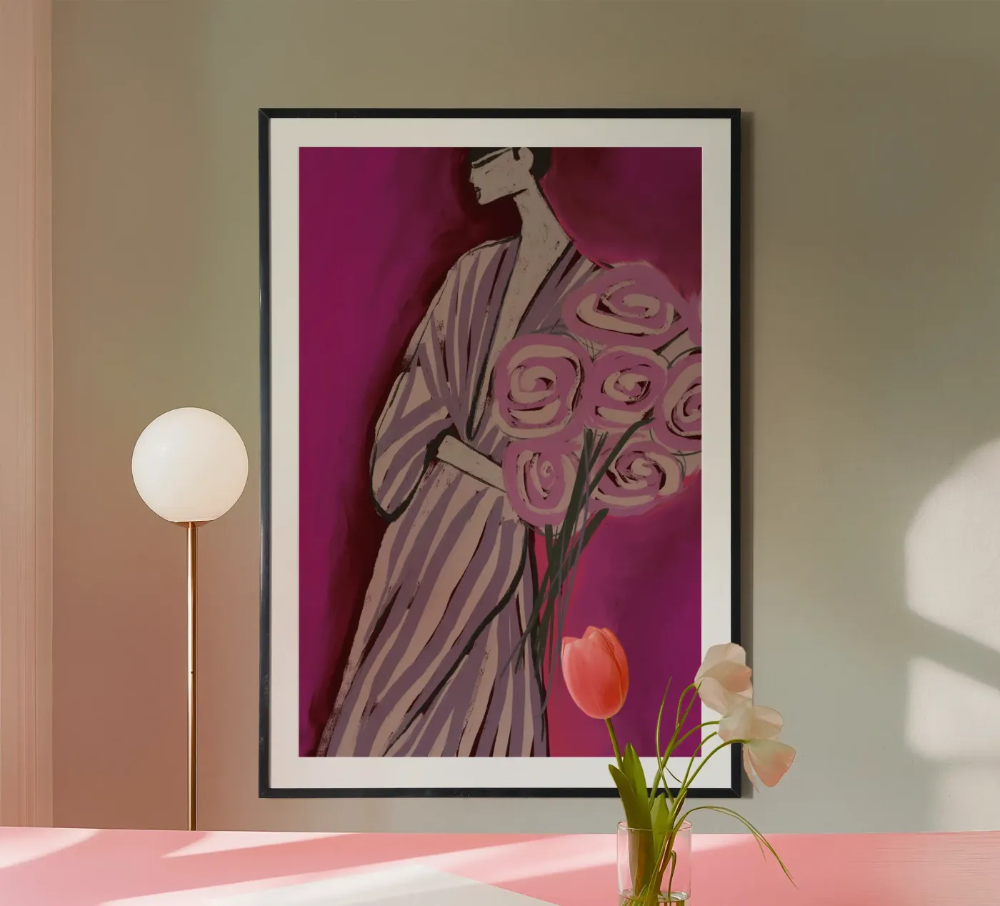 Pink Fire poster da treechild