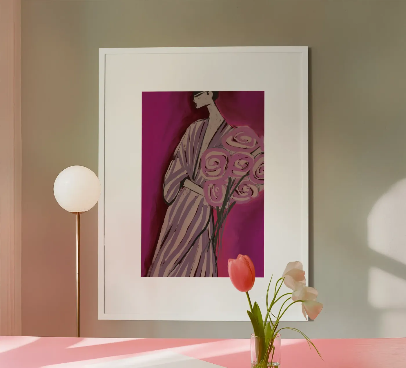 Pink Fire poster da treechild