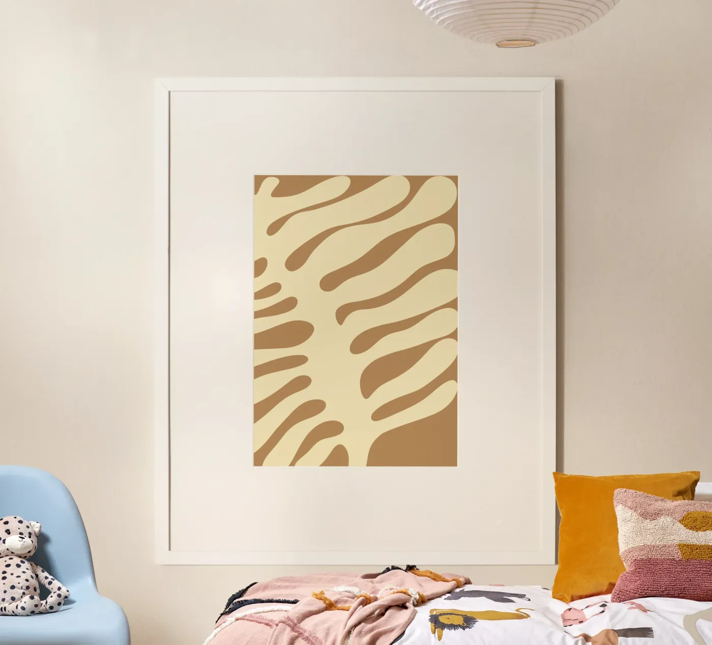 Sand Waves Poster von No Straight Lines