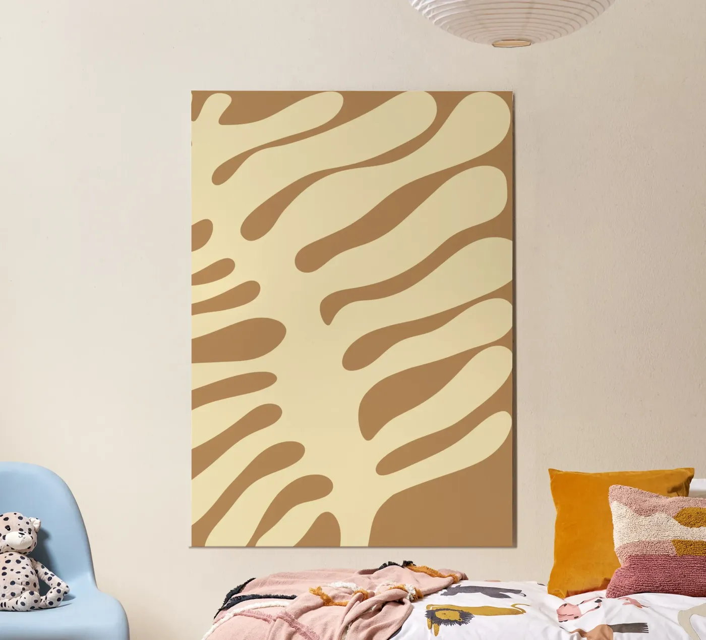 Sand Waves Poster von No Straight Lines