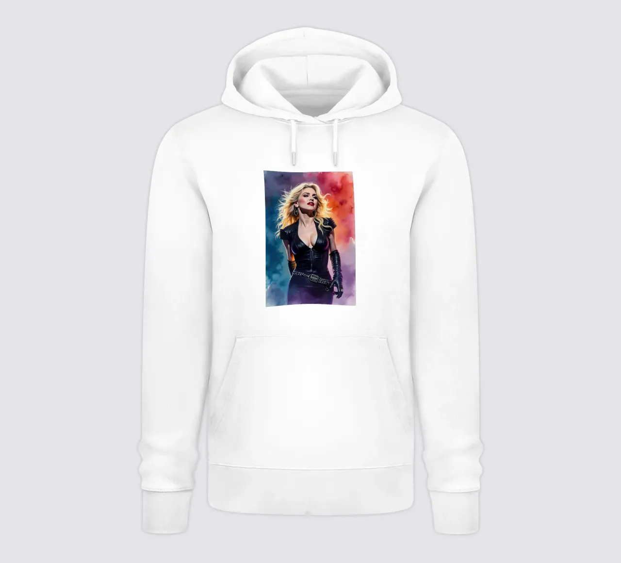 madonna in acquerello felpa con cappuccio da 🎁 ARTVI-SHOP