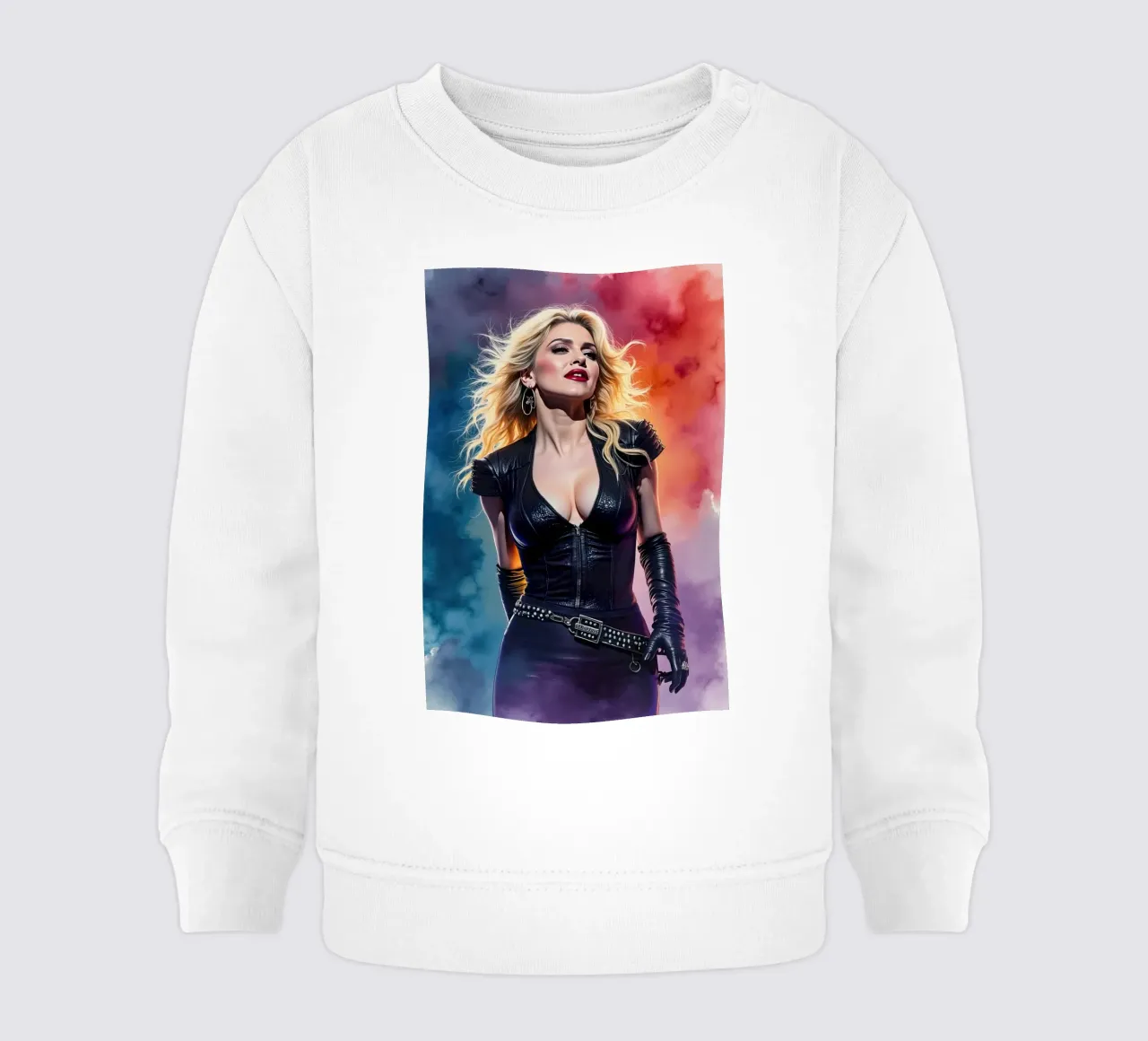 madonna in acquerello felpa neonato da 🎁 ARTVI-SHOP