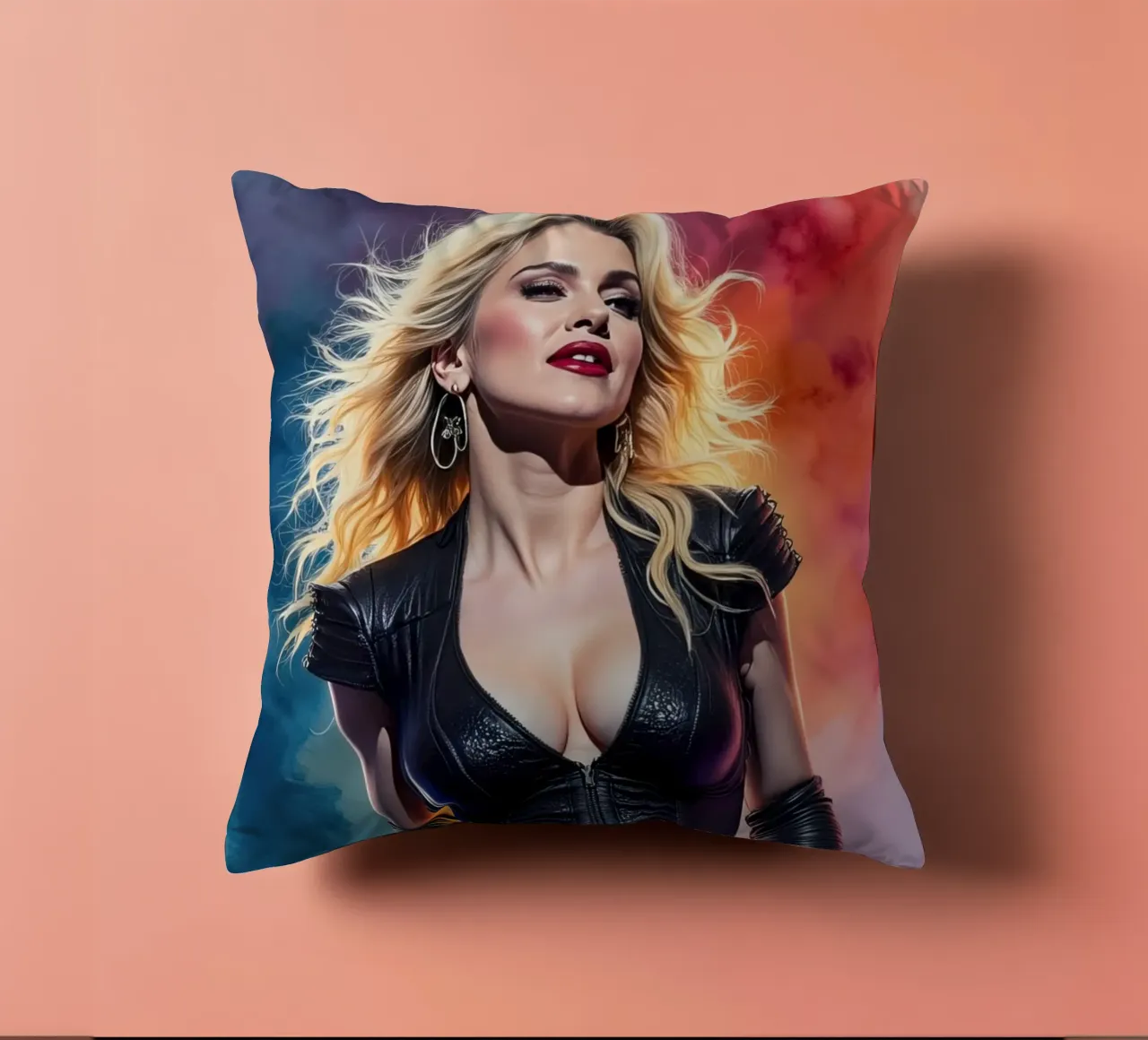 madonna in acquerello cuscino da 🎁 ARTVI-SHOP