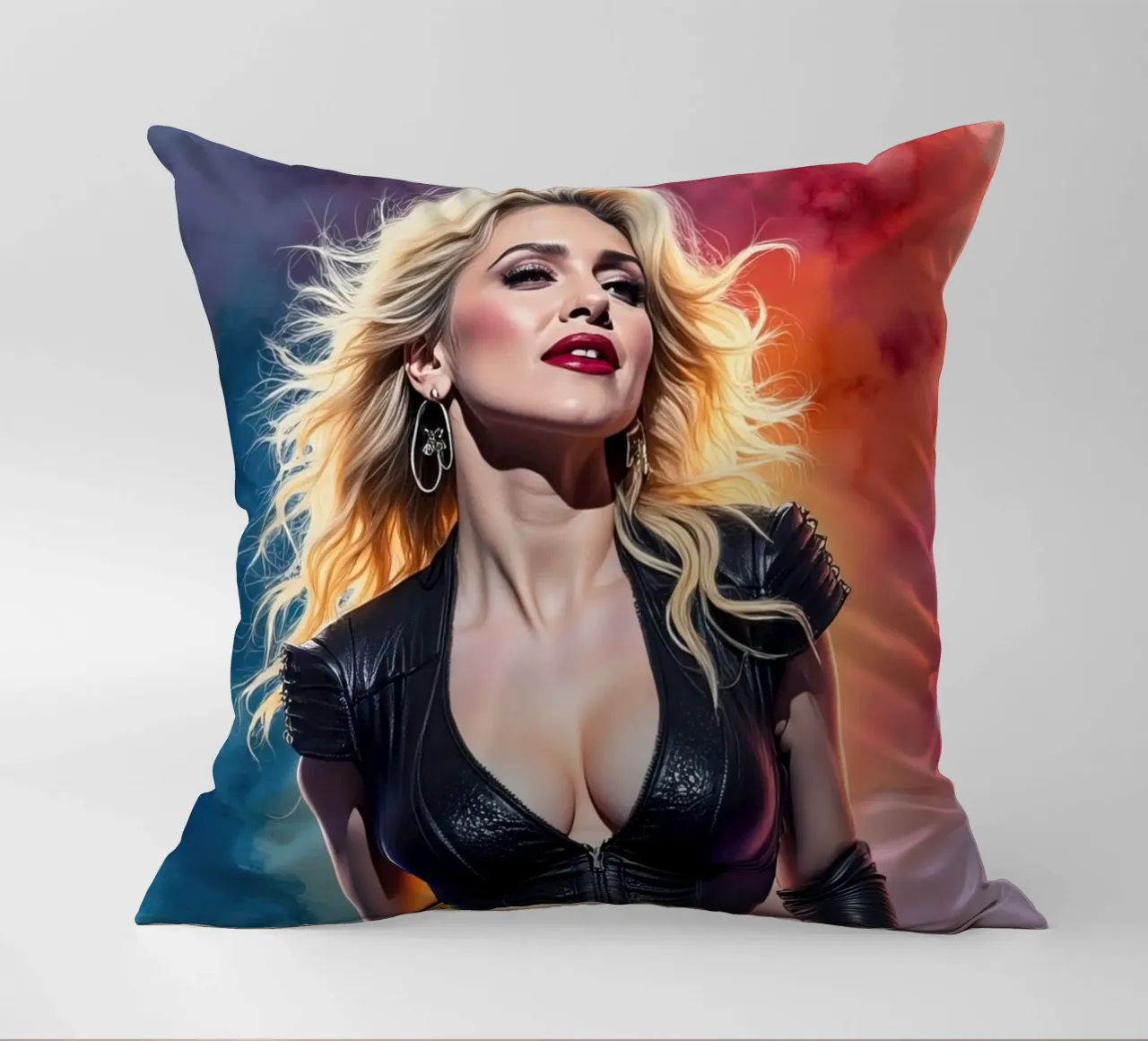 madonna in acquerello cuscino da 🎁 ARTVI-SHOP