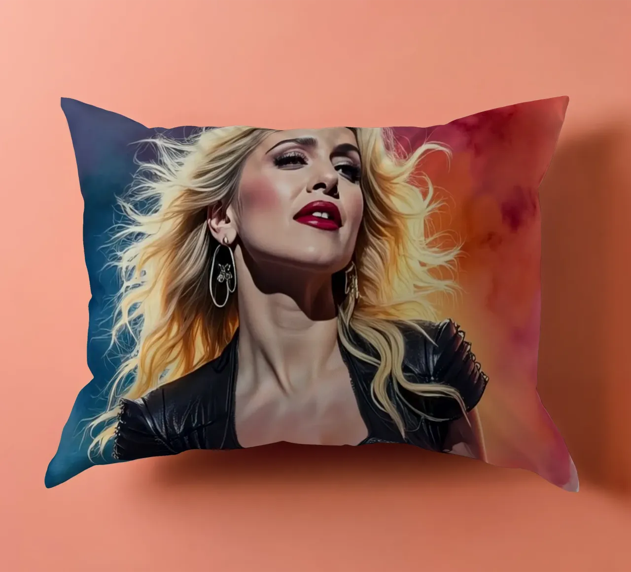 madonna in acquerello cuscino da 🎁 ARTVI-SHOP