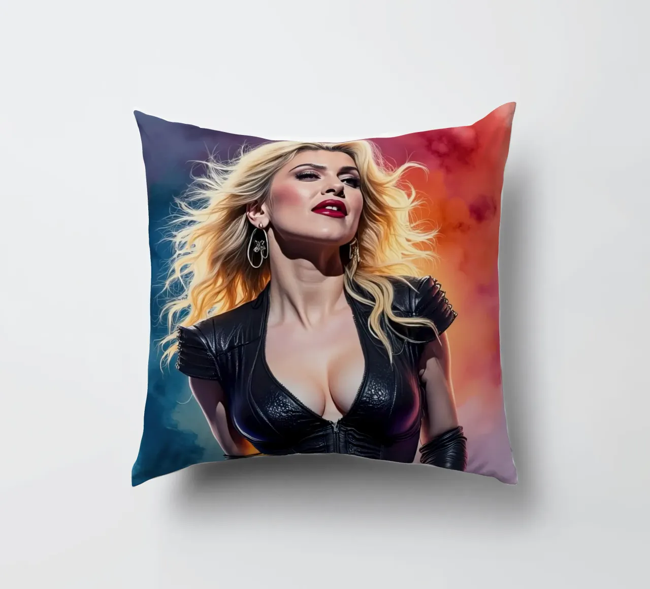madonna in acquerello cuscino da 🎁 ARTVI-SHOP