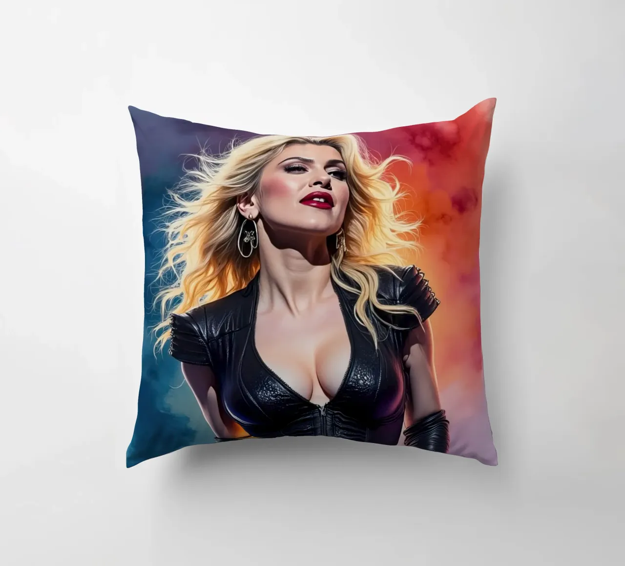 madonna in acquerello cuscino da 🎁 ARTVI-SHOP