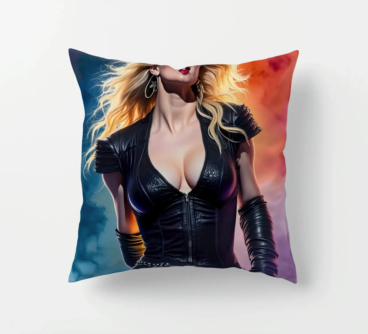 madonna in acquerello cuscino da 🎁 ARTVI-SHOP