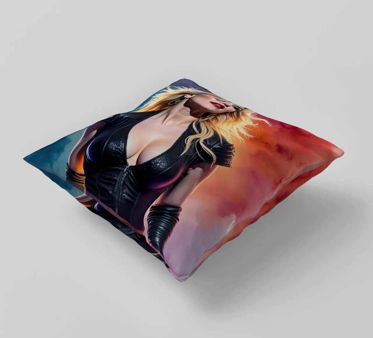 madonna in acquerello cuscino da 🎁 ARTVI-SHOP