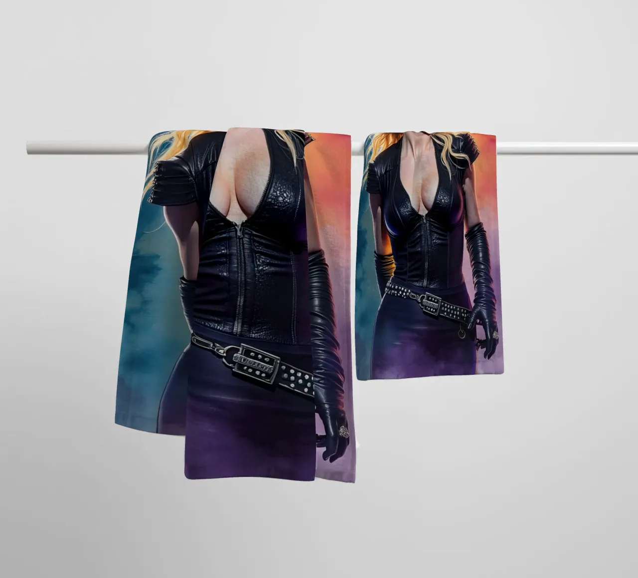 madonna in acquerello asciugamano da bagno da 🎁 ARTVI-SHOP