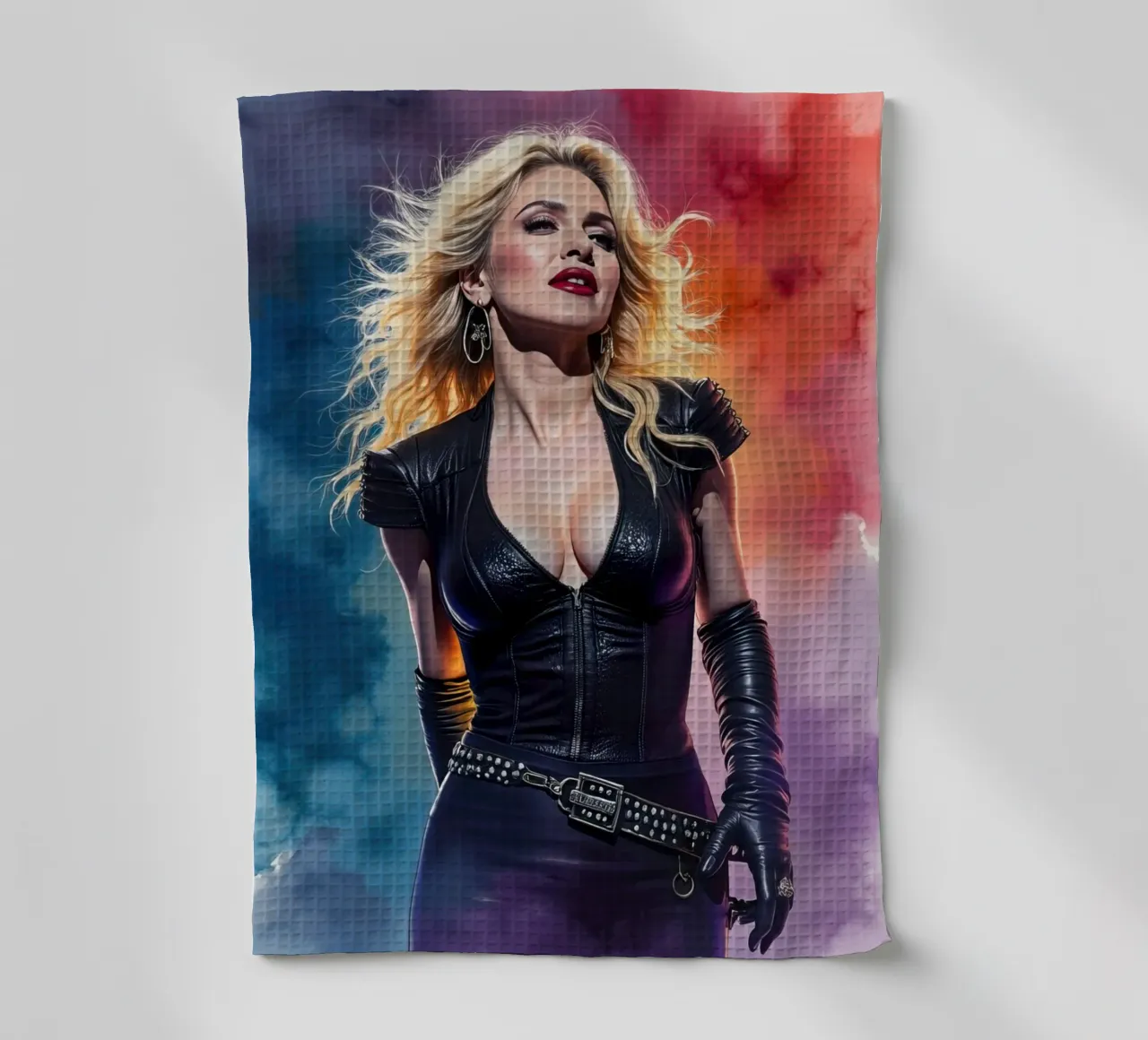 madonna in acquerello canovaccio da cucina da 🎁 ARTVI-SHOP