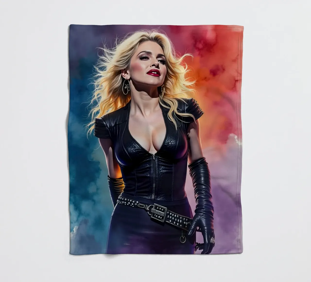 madonna in acquerello coperta in pile da 🎁 ARTVI-SHOP