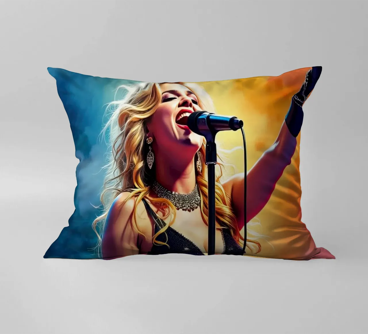 madonna in acquerello cuscino da 🎁 ARTVI-SHOP