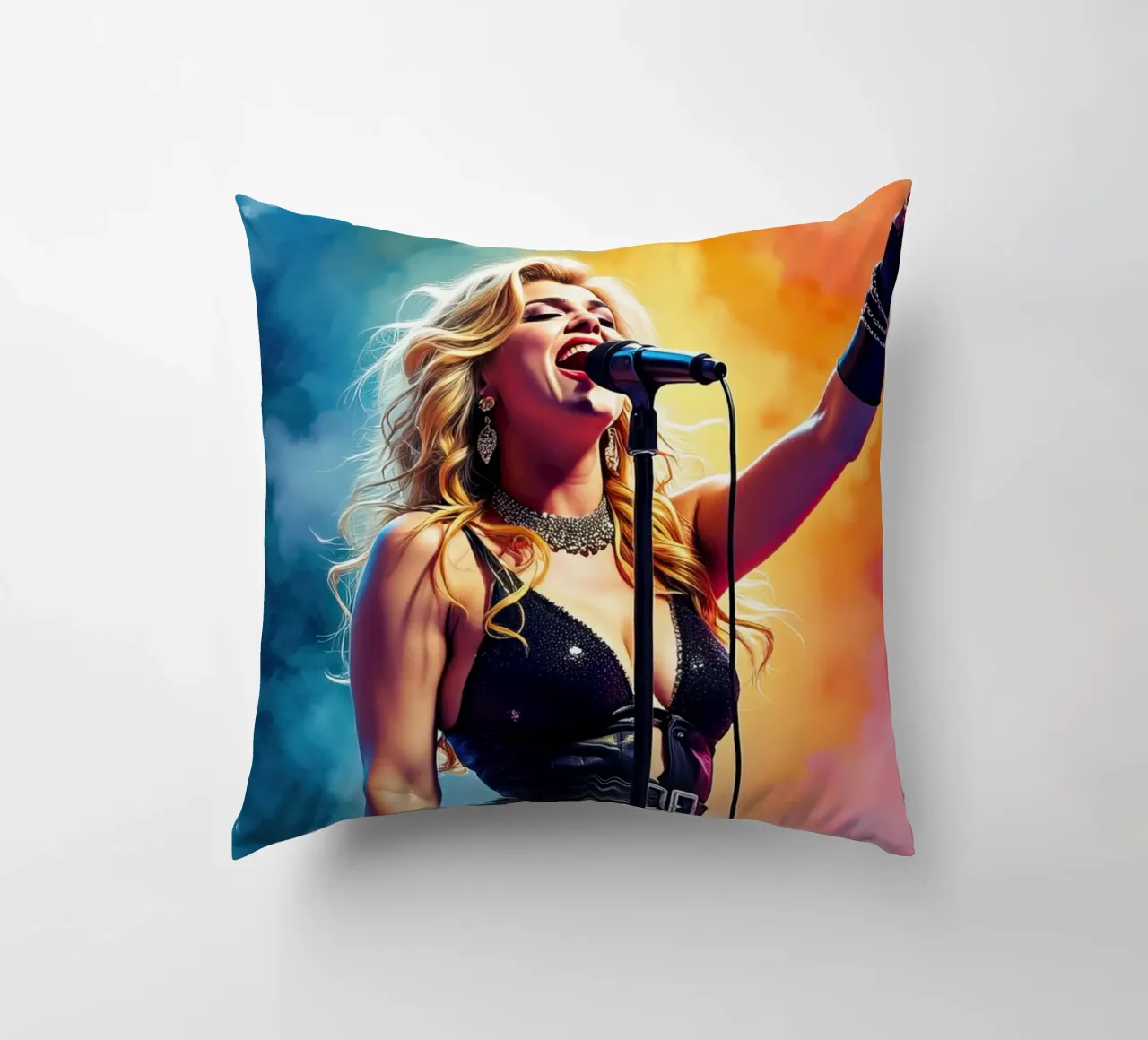 madonna in acquerello cuscino da 🎁 ARTVI-SHOP